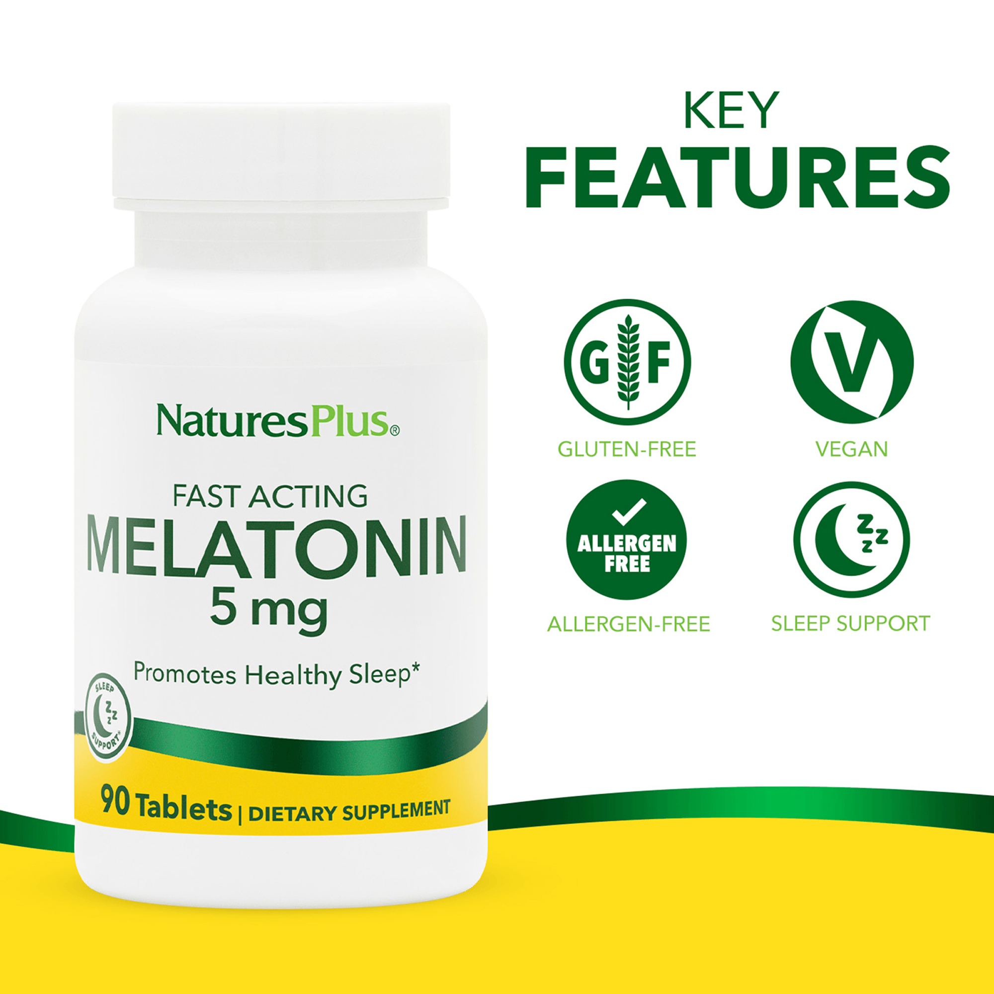 Melatonin 5 mg Tablets - 90 Count