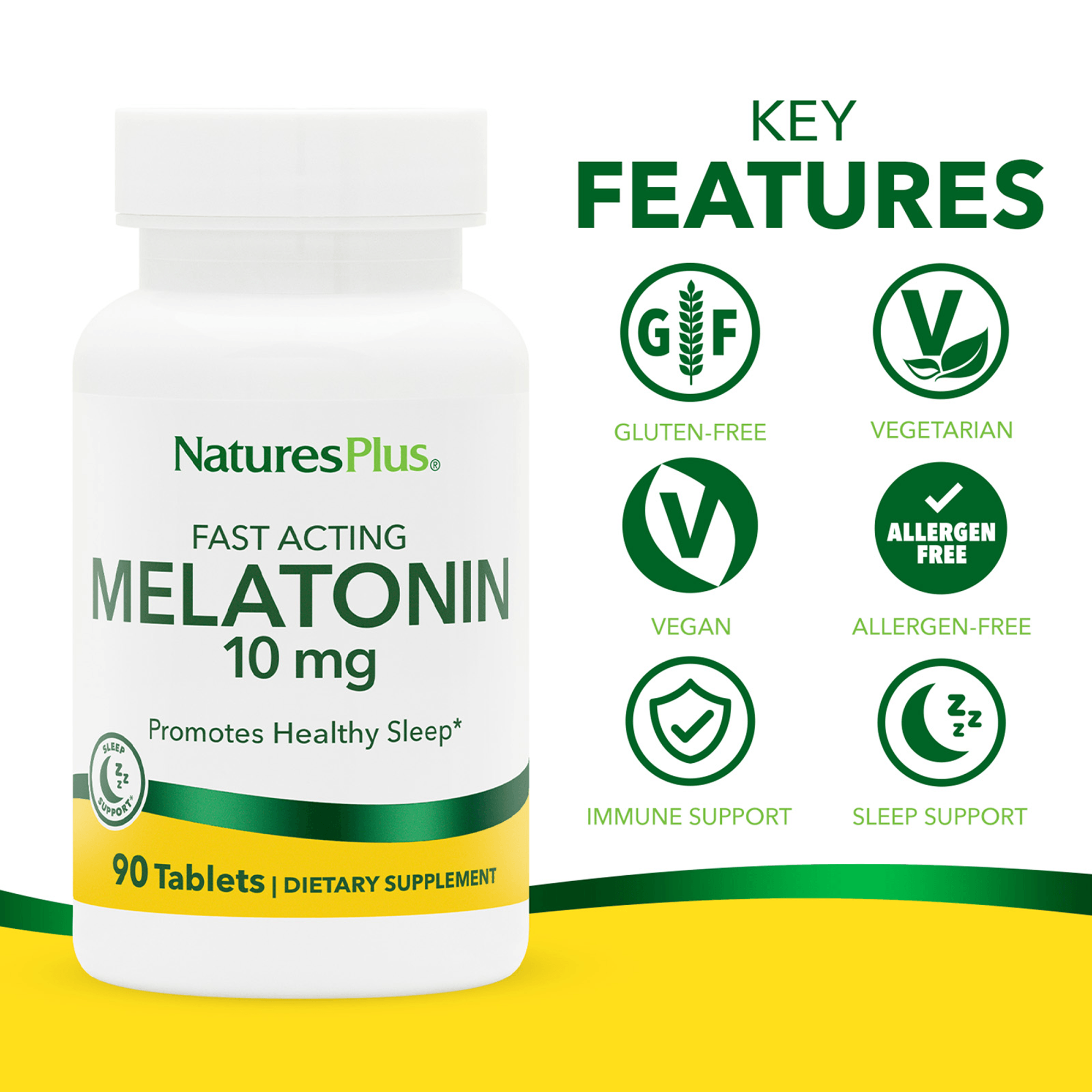 Melatonin 10 mg Tablets - 90 Count