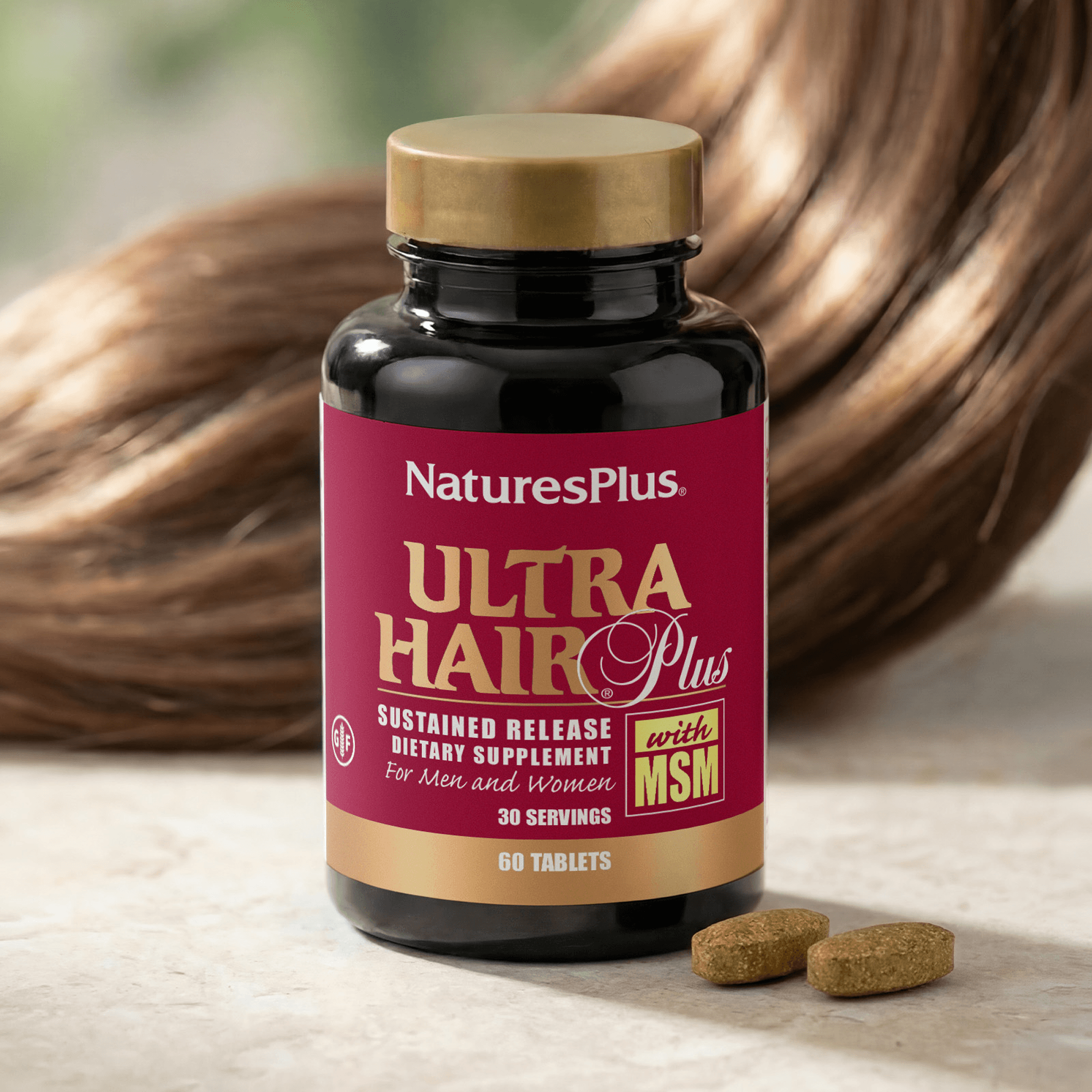 Ultra Hair® Plus Sustained Release Tablets - 60 Count