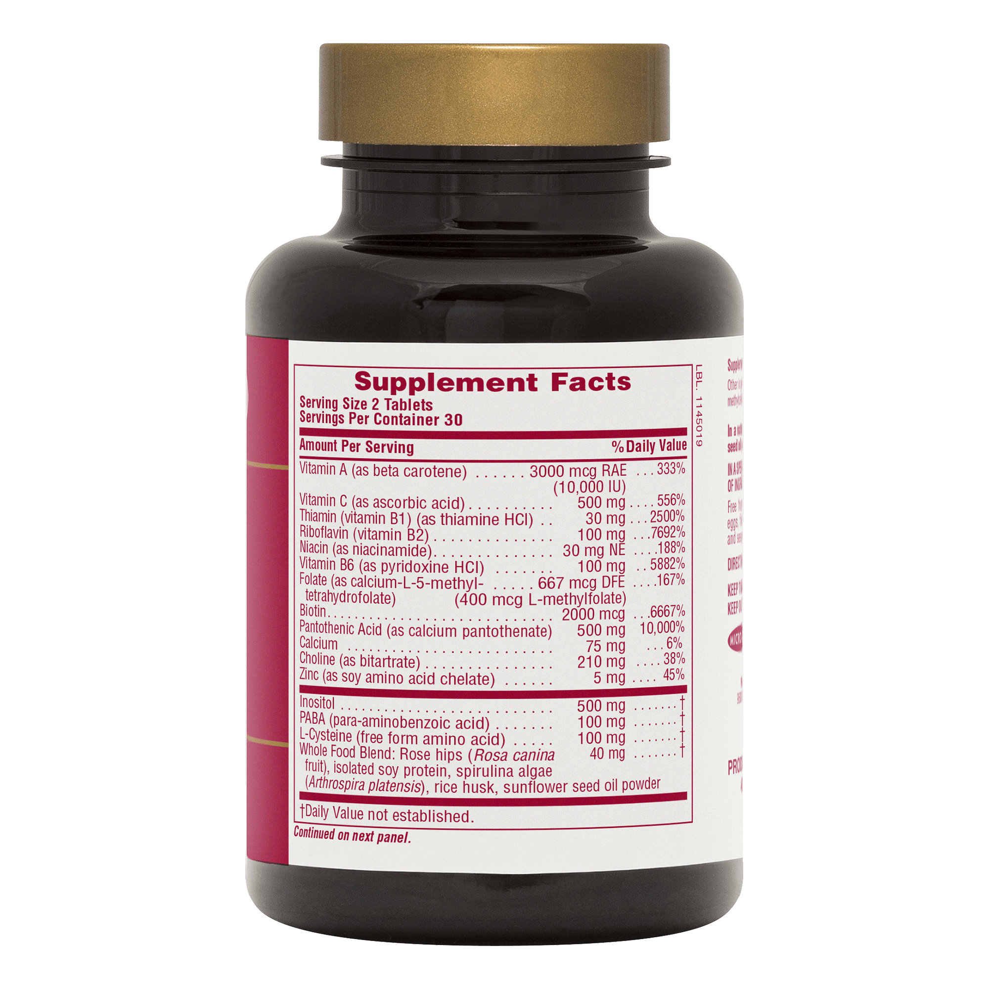 Ultra Hair® Sustained Release Tablets - 60 Count