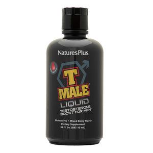 Frontal product image of T MALE® Liquid containing 30 FL OZ