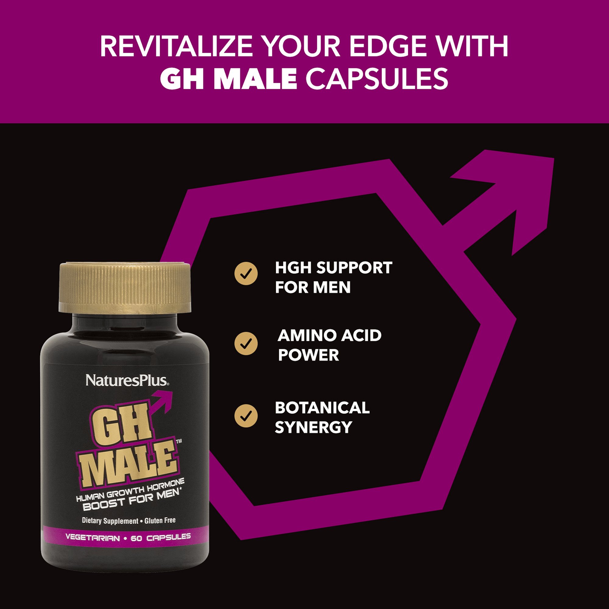 GH MALE™ Capsules - 60 Count