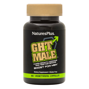 Frontal product image of GHT MALE™ Capsules containing 90 Count