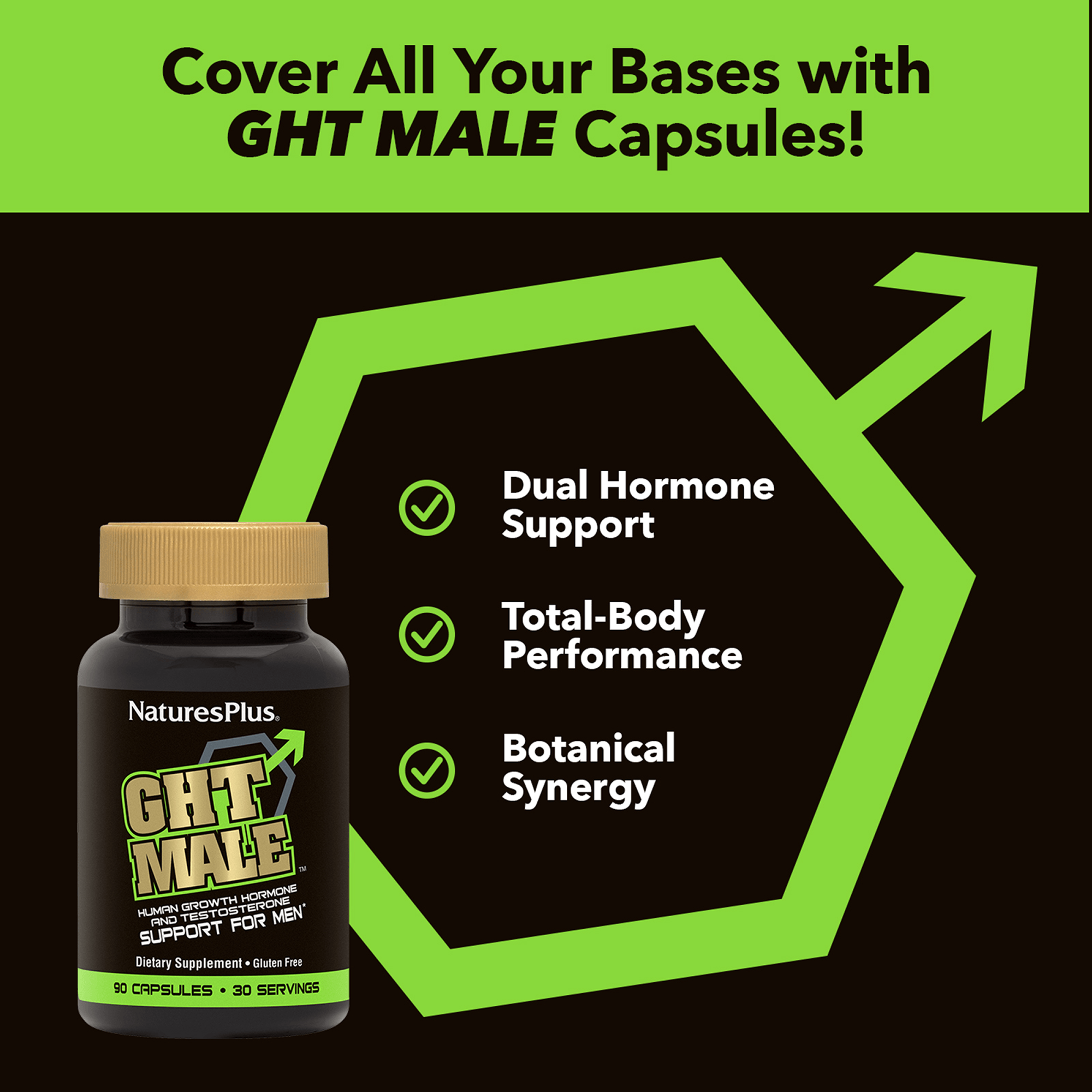 GHT MALE™ Capsules - 90 Count