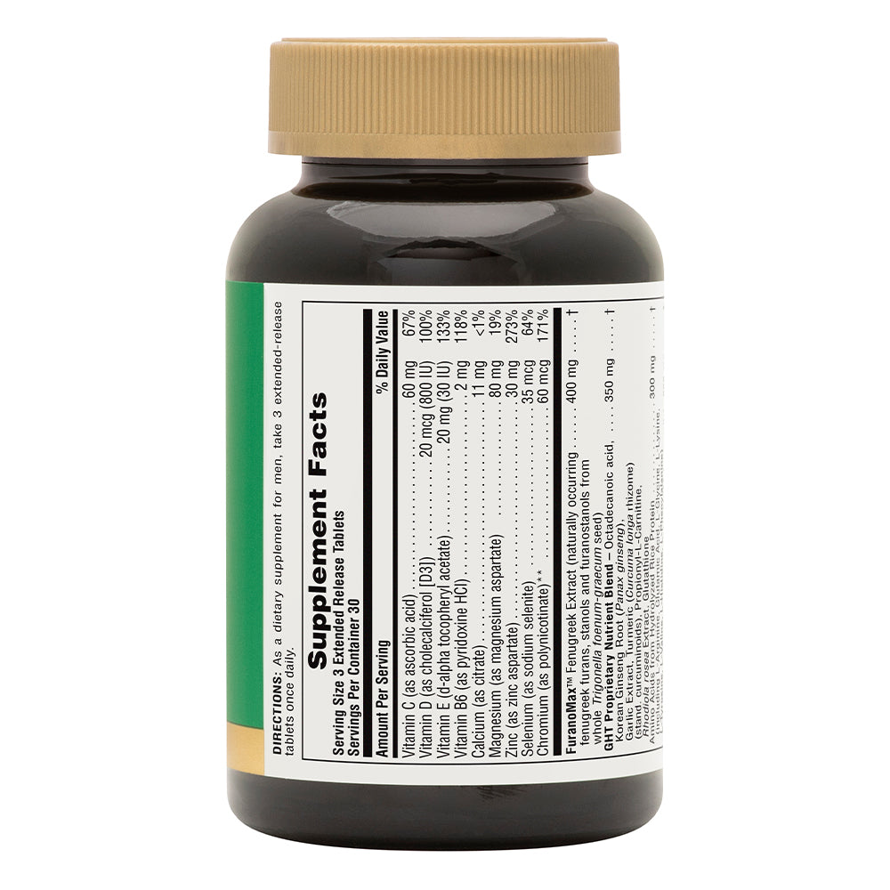 product image of Ultra GHT MALE™ Extended Release Bi-Layered Tablets containing 90 Count