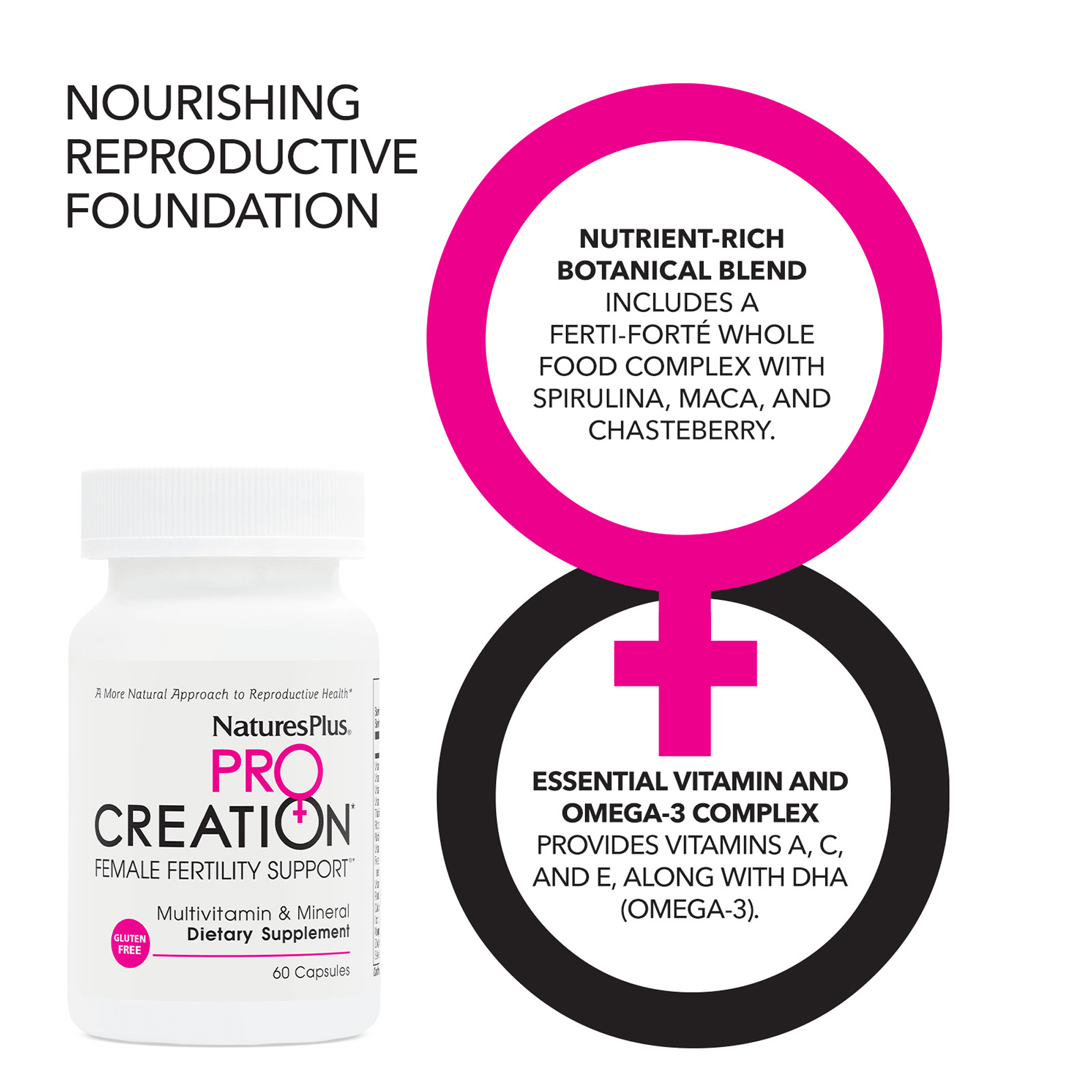 ProCreation* Female Fertility Support® - 60 Count