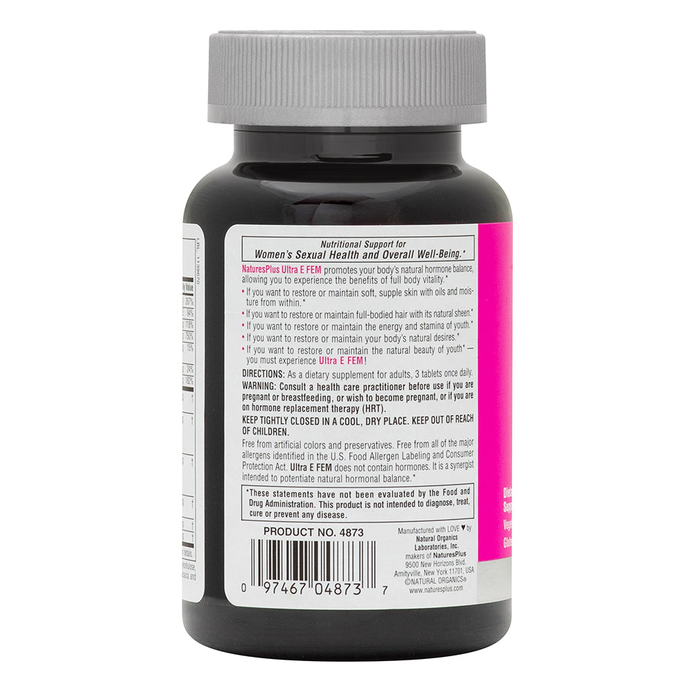 product image of Ultra E FEM™ Extended Release Tablets containing 90 Count