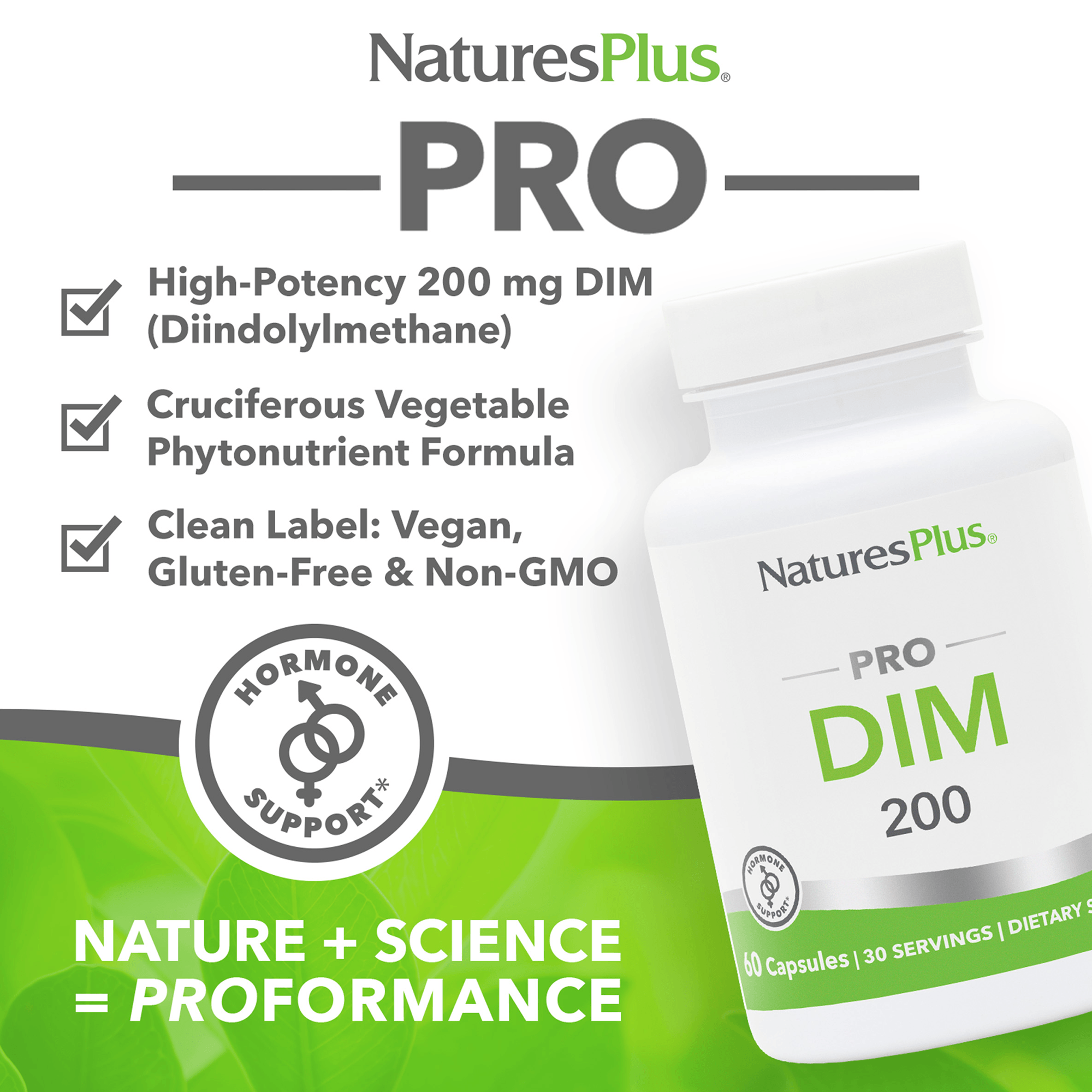 NaturesPlus PRO DIM Capsules - 60 Count