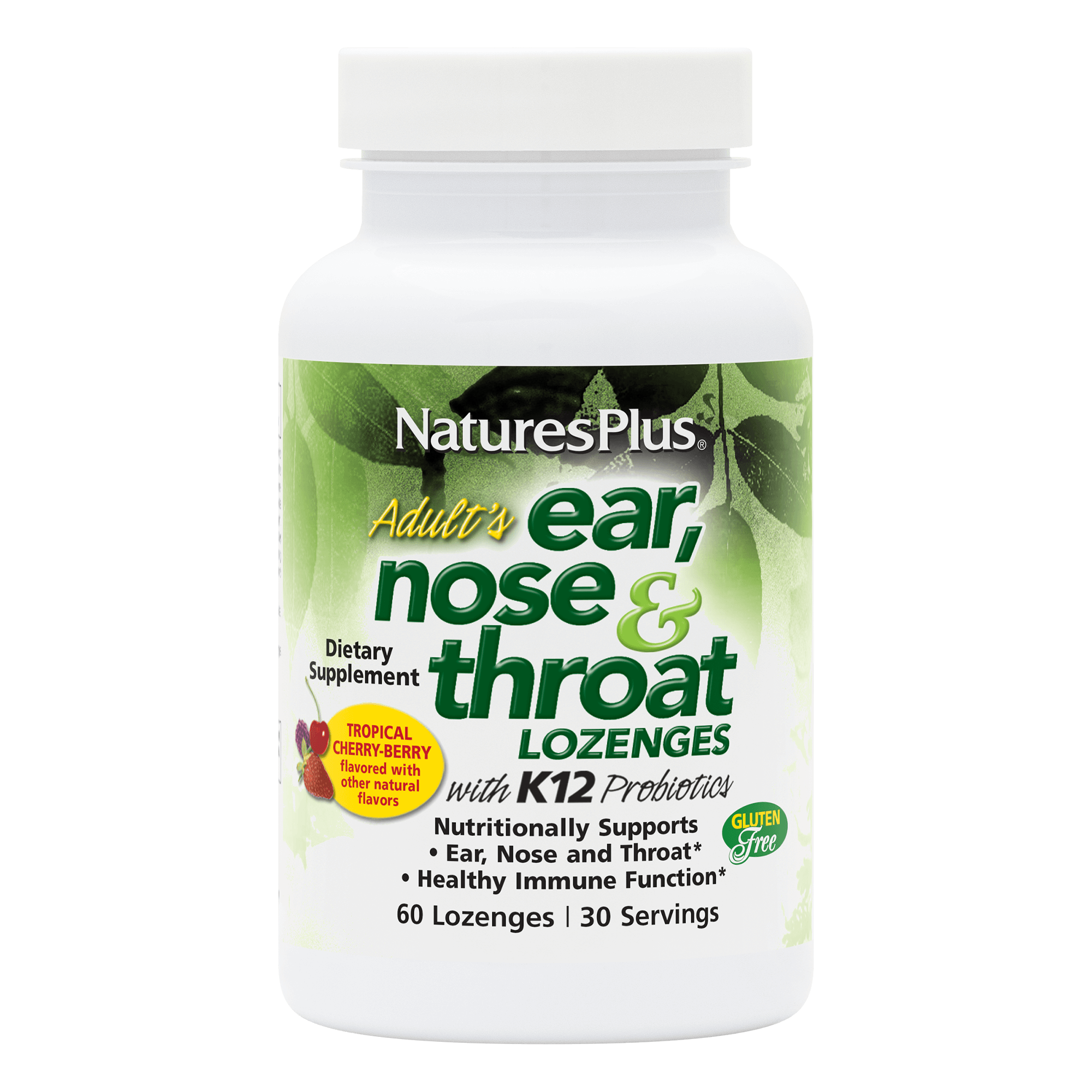 Adult's Ear, Nose & Throat Lozenges - 60 Count