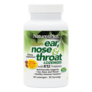 Adult's Ear, Nose & Throat Lozenges - 60 Count