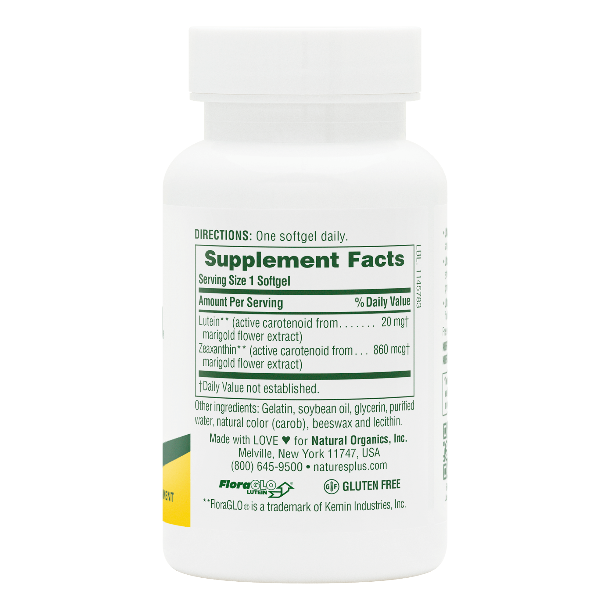 Ultra Lutein® Softgels - 60 Count