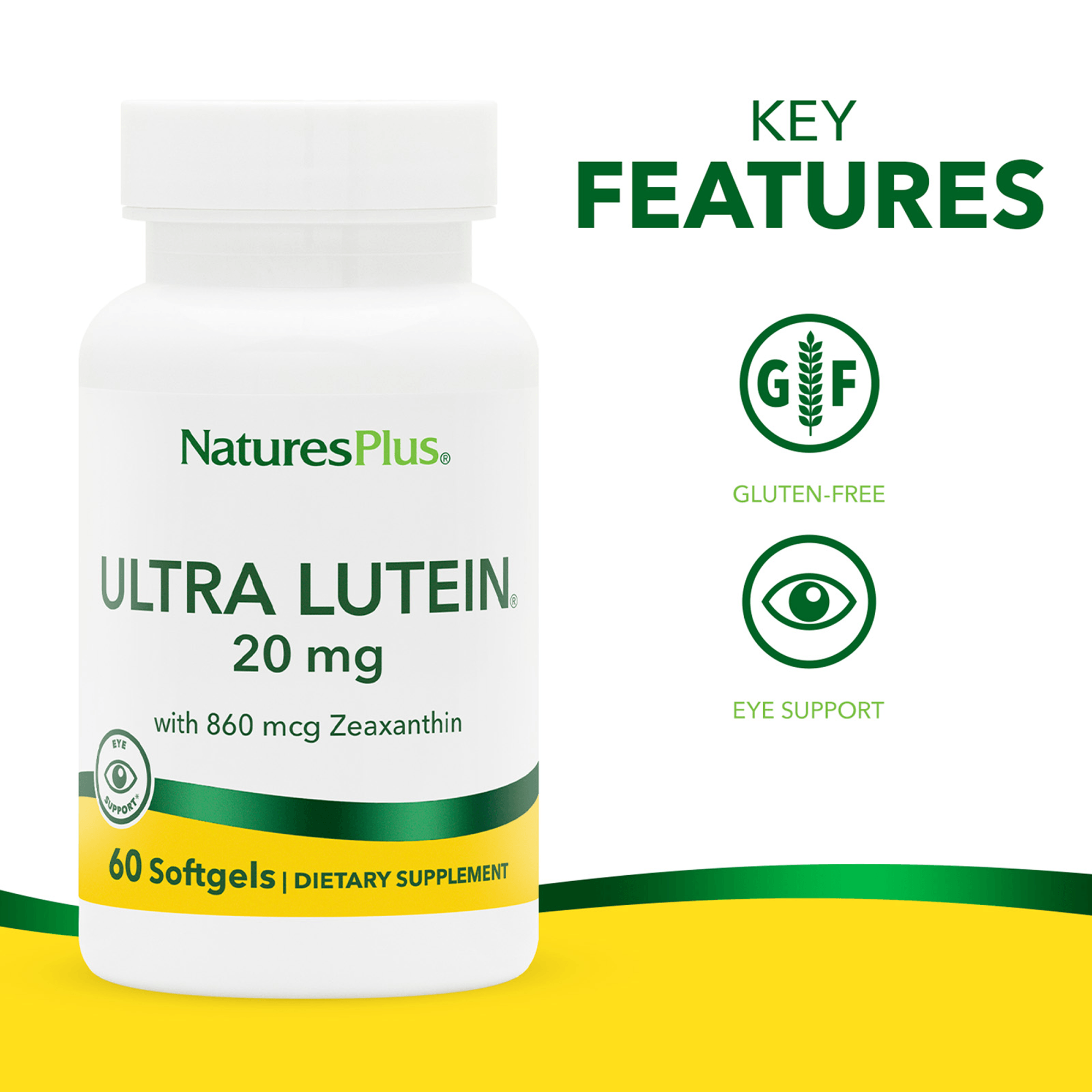 Ultra Lutein® Softgels - 60 Count
