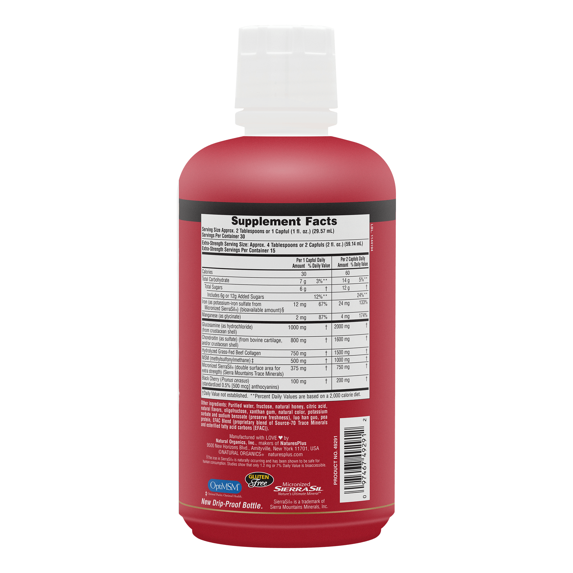 Glucosamine/Chondroitin/MSM Ultra Rx-Joint® Triple Strength Liquid - 30 FL OZ