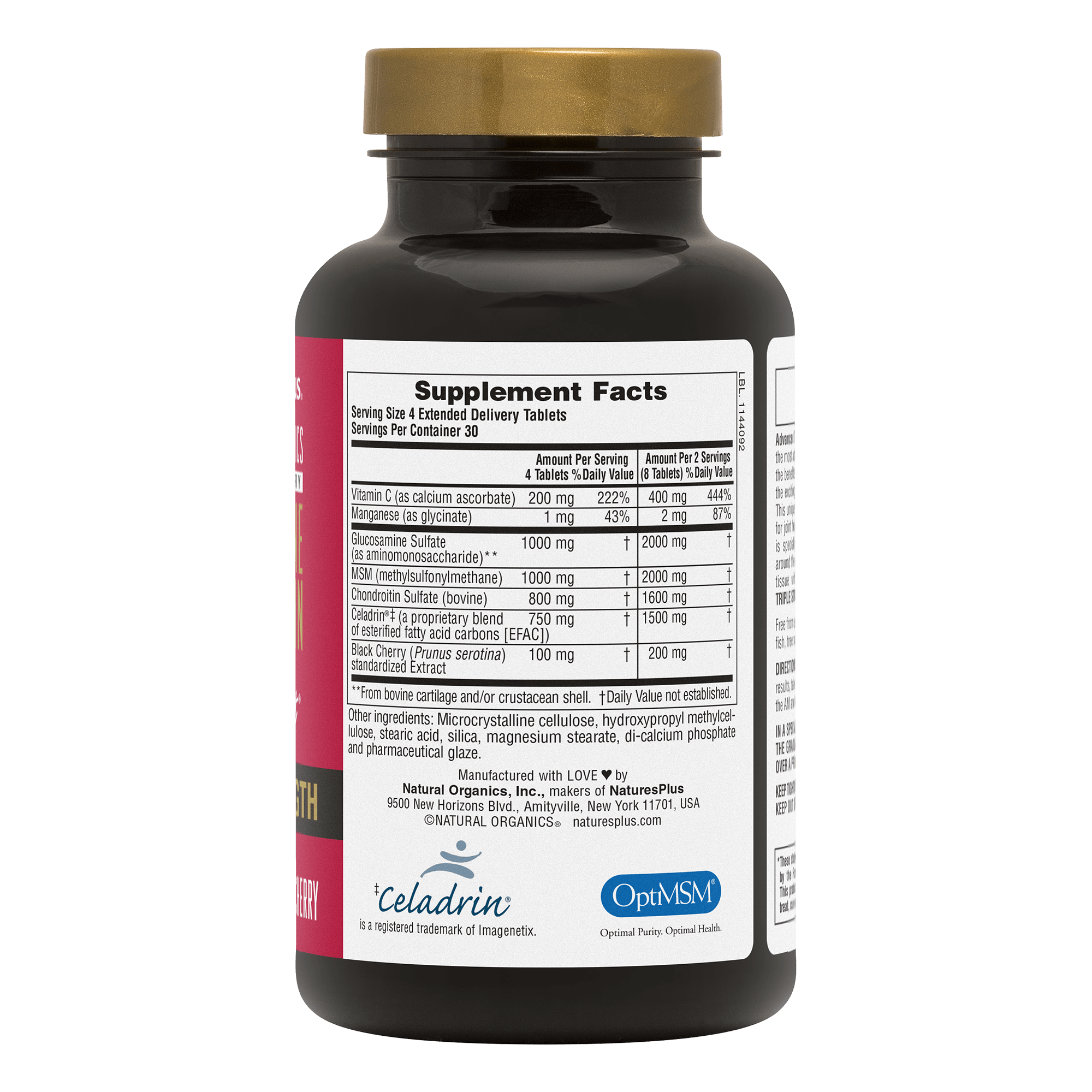 Glucosamine/Chondroitin/MSM Ultra Rx-Joint® Triple Strength Tablets - 120 Count