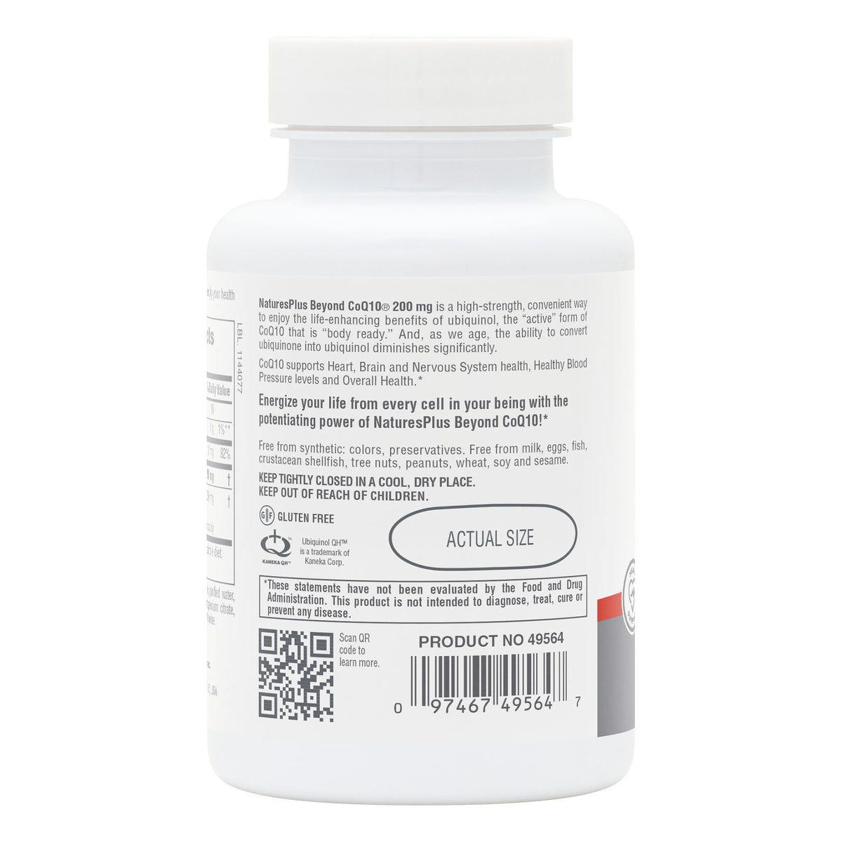 product image of Beyond CoQ10® 200 mg Softgels containing 30 Count