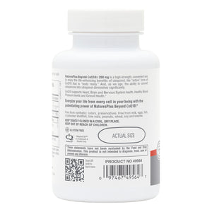 Second side product image of Beyond CoQ10® 200 mg Softgels containing 30 Count