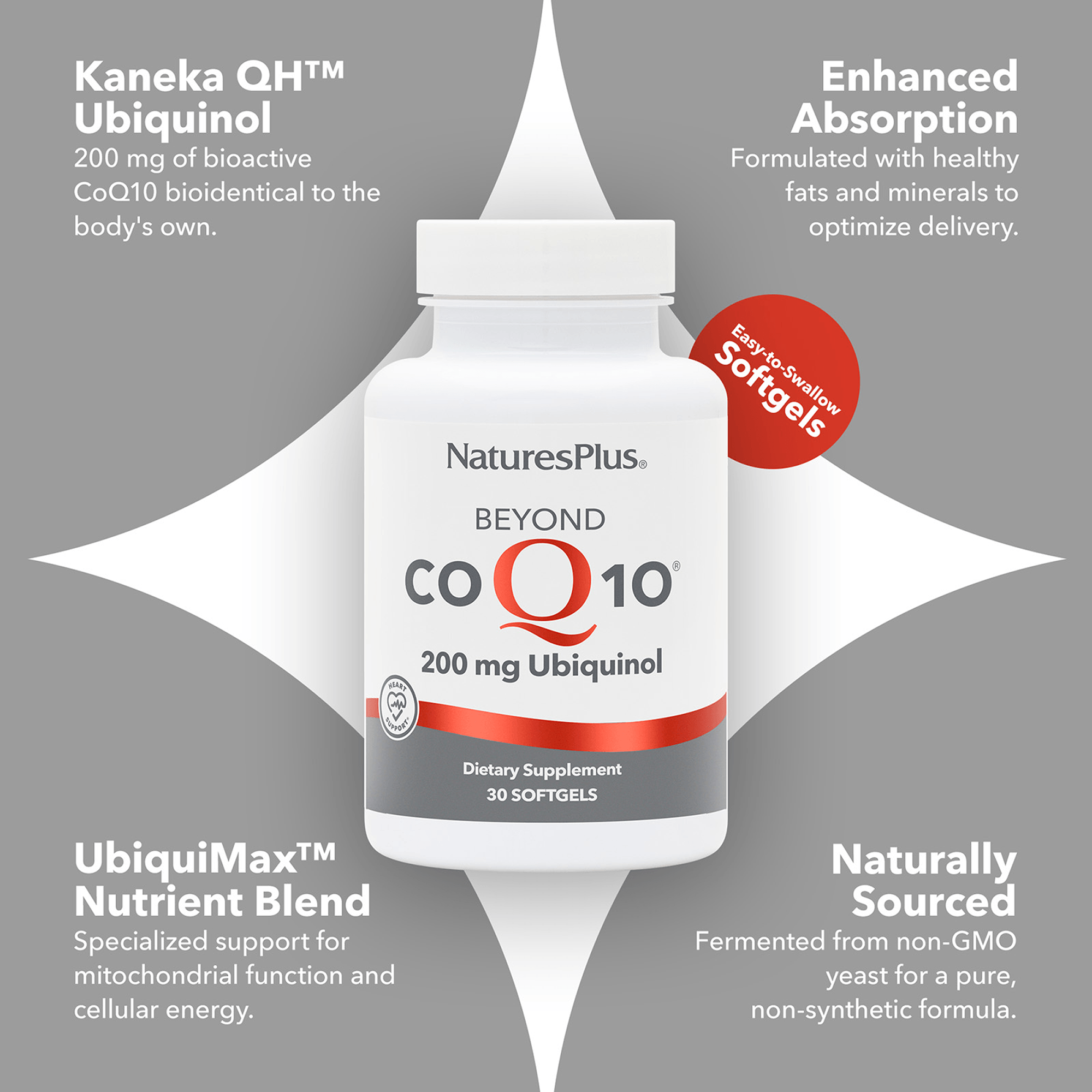 Beyond CoQ10® 200 mg Softgels - 30 Count