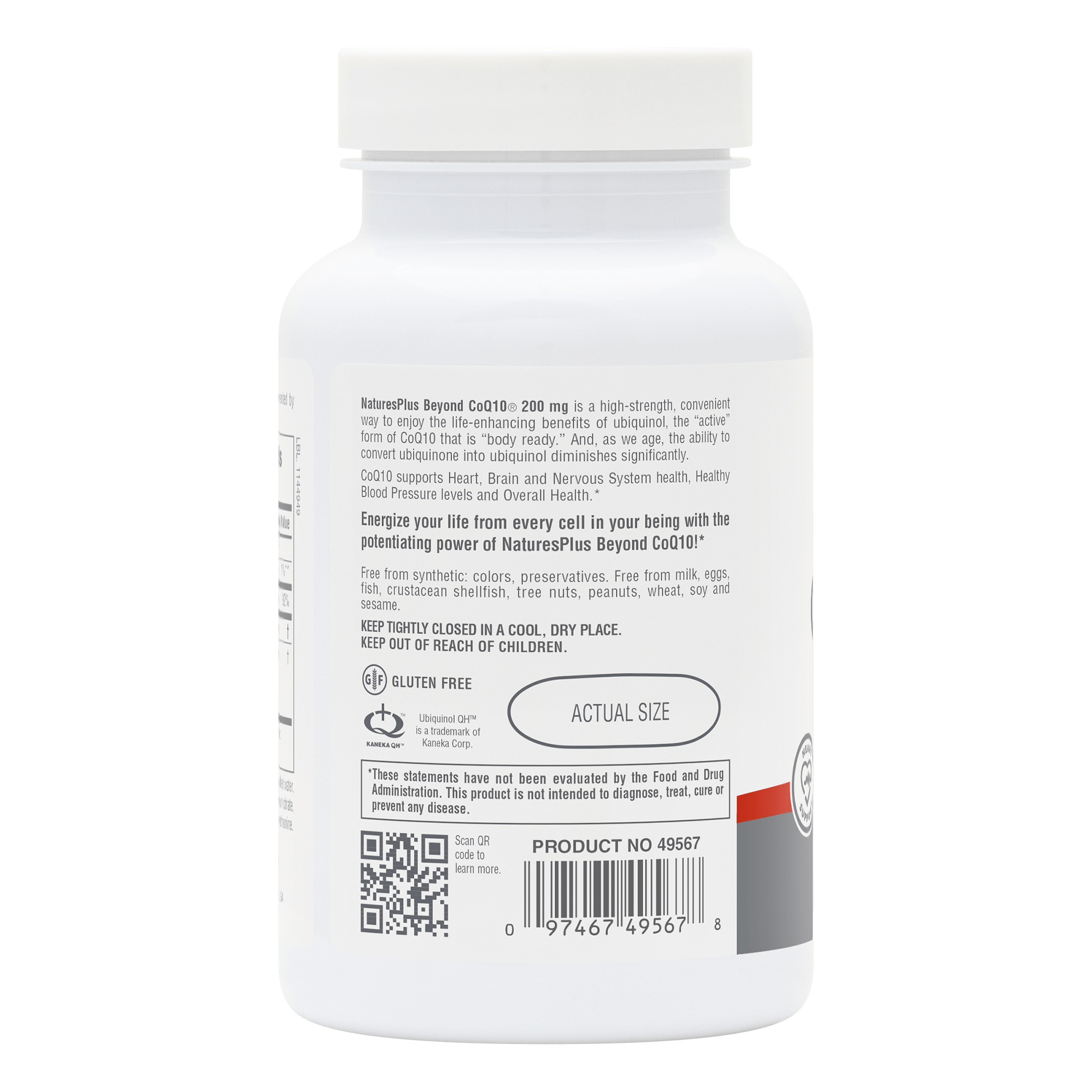 Beyond CoQ10® 200 mg Softgels - 60 Count