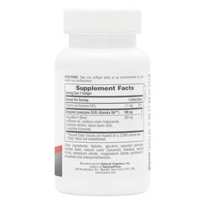 First side product image of Beyond CoQ10® 100 mg Softgels containing 30 Count