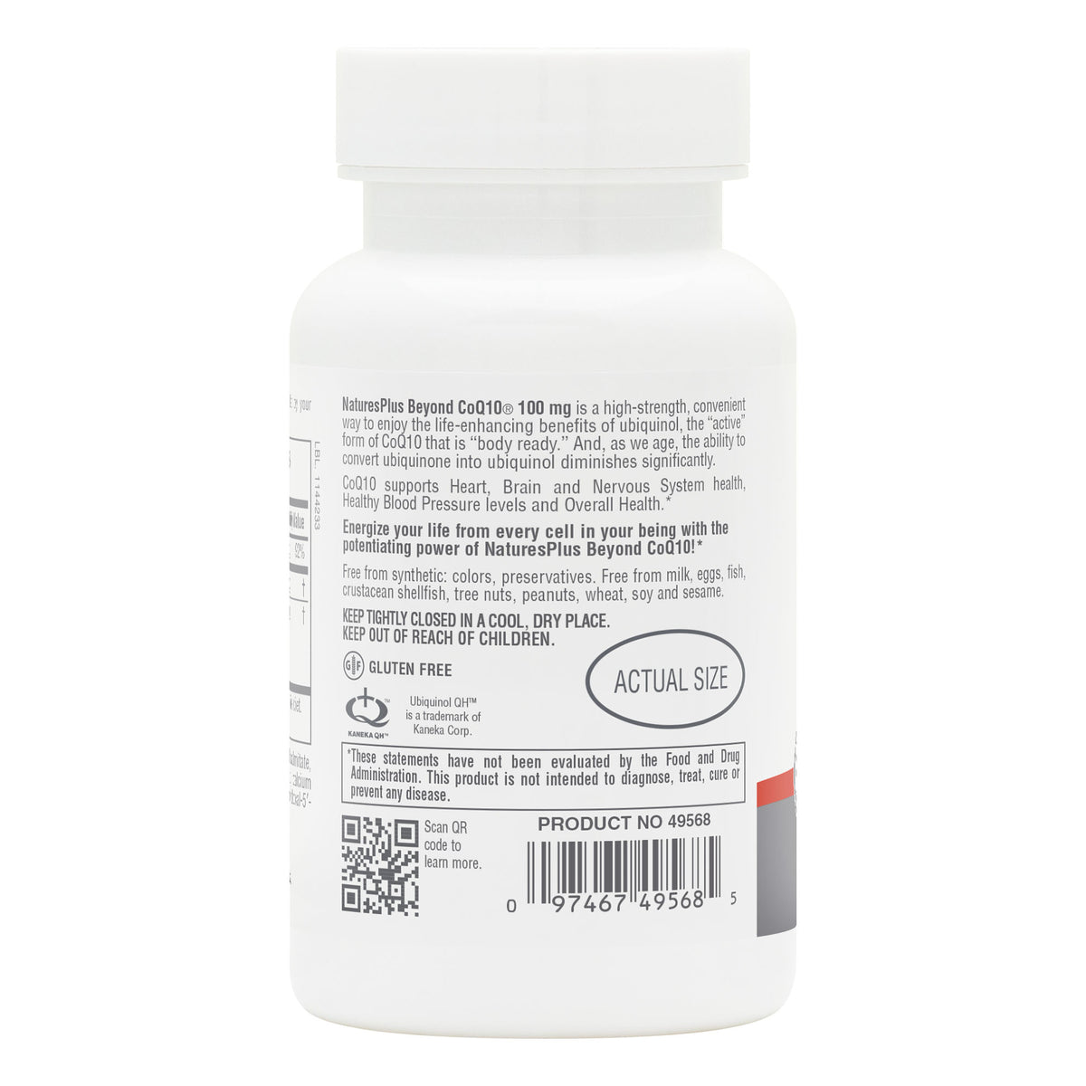 product image of Beyond CoQ10® 100 mg Softgels containing 30 Count
