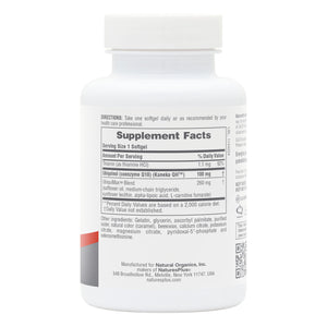 First side product image of Beyond CoQ10® 100 mg Softgels containing 60 Count