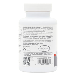 Second side product image of Beyond CoQ10® 100 mg Softgels containing 60 Count