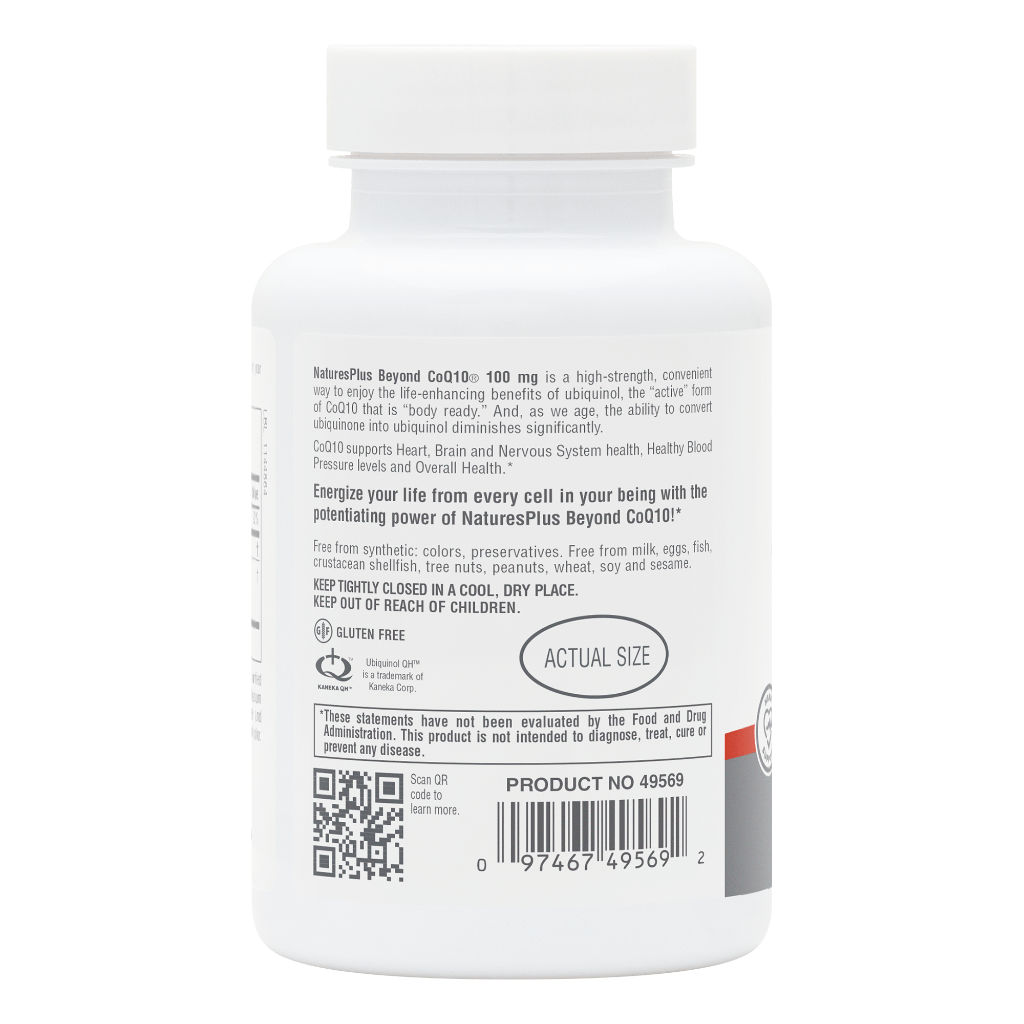Beyond CoQ10® 100 mg Softgels - 60 Count