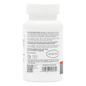 Second side product image of Beyond CoQ10® 50 mg Softgels containing 30 Count