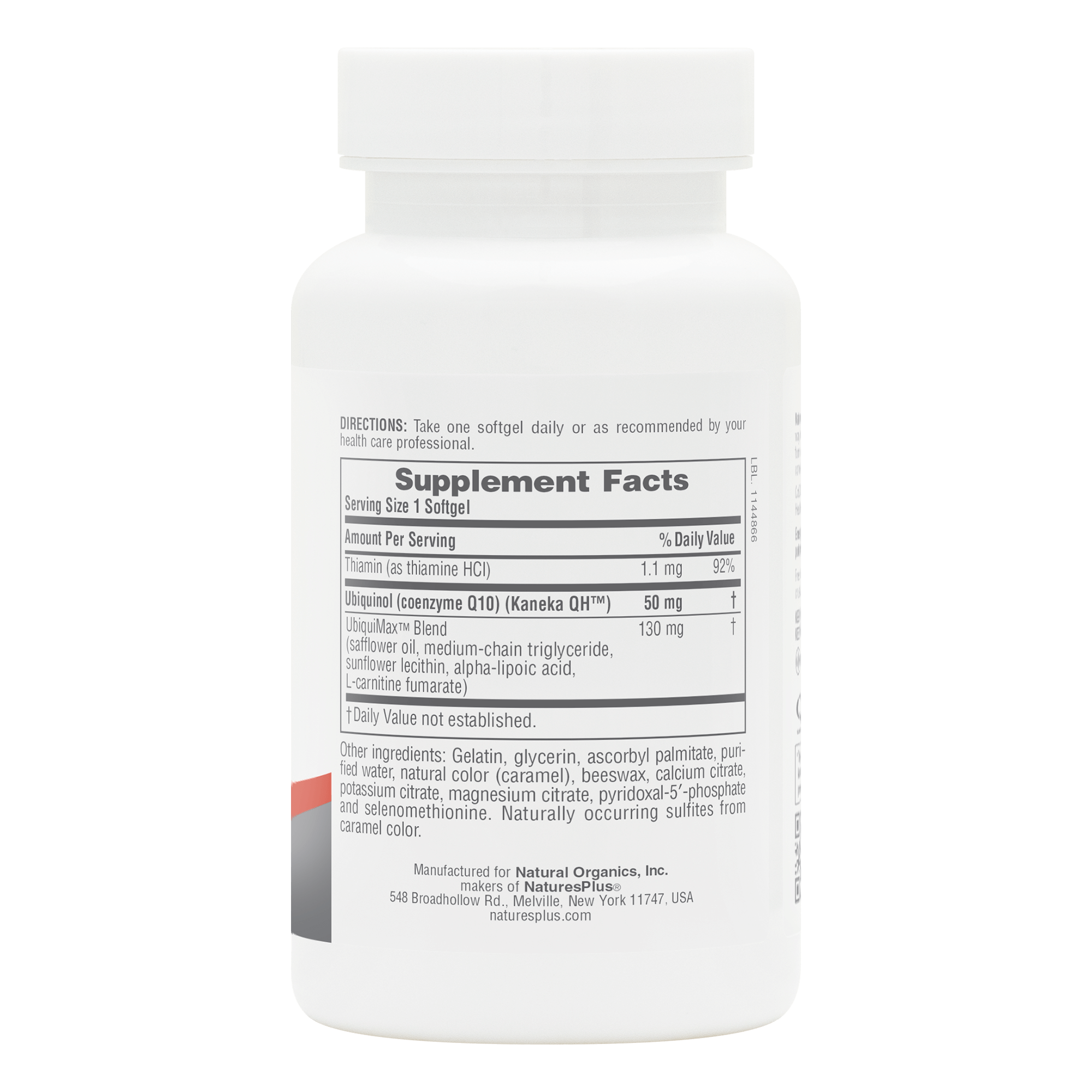 Beyond CoQ10® 50 mg Softgels - 60 Count