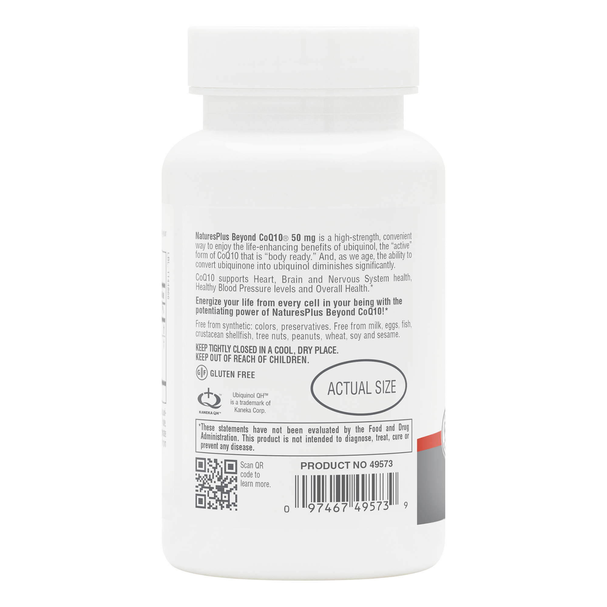 Beyond CoQ10® 50 mg Softgels - 60 Count