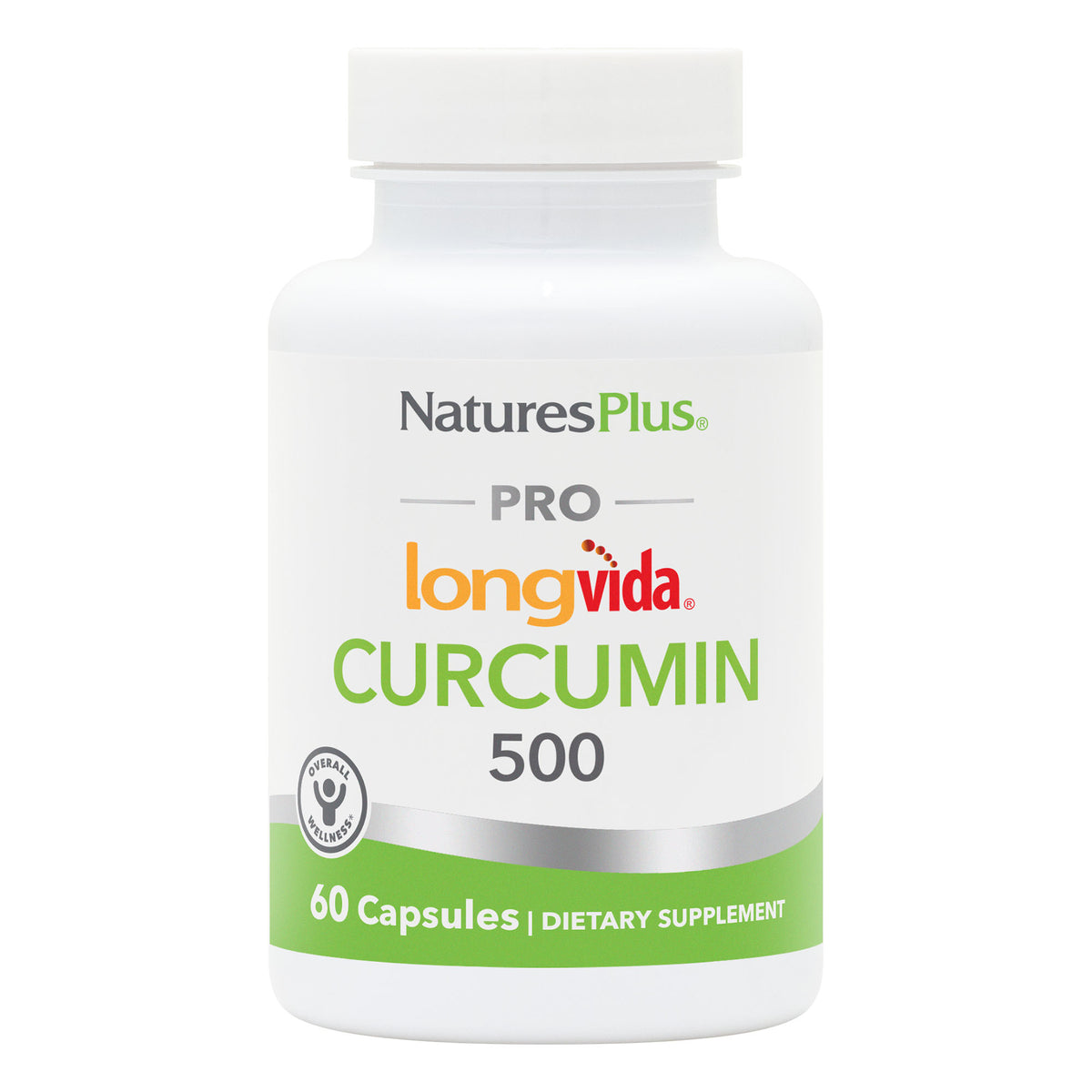 product image of NaturesPlus PRO Curcumin Longvida® 500 MG Capsules containing 60 Count