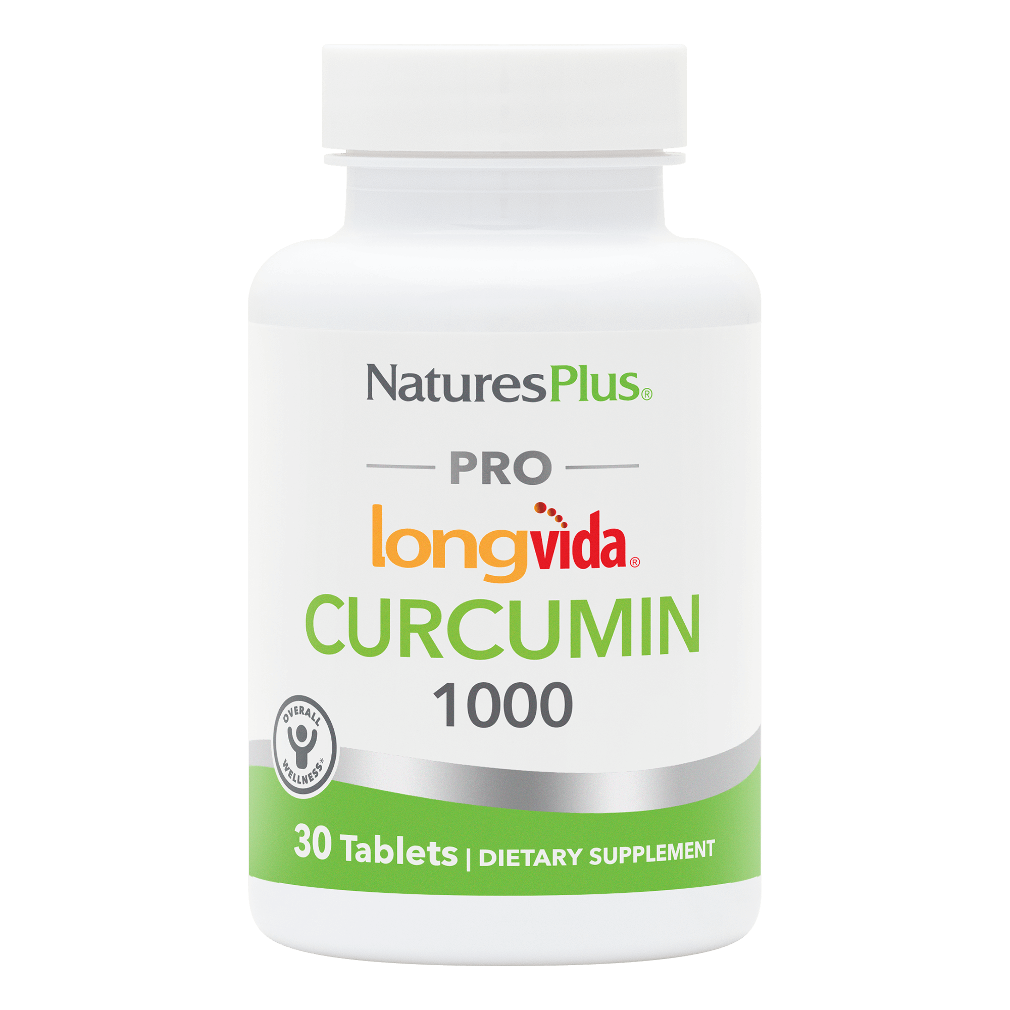 NaturesPlus PRO Curcumin Longvida® 1000 MG Tablets - 30 Count