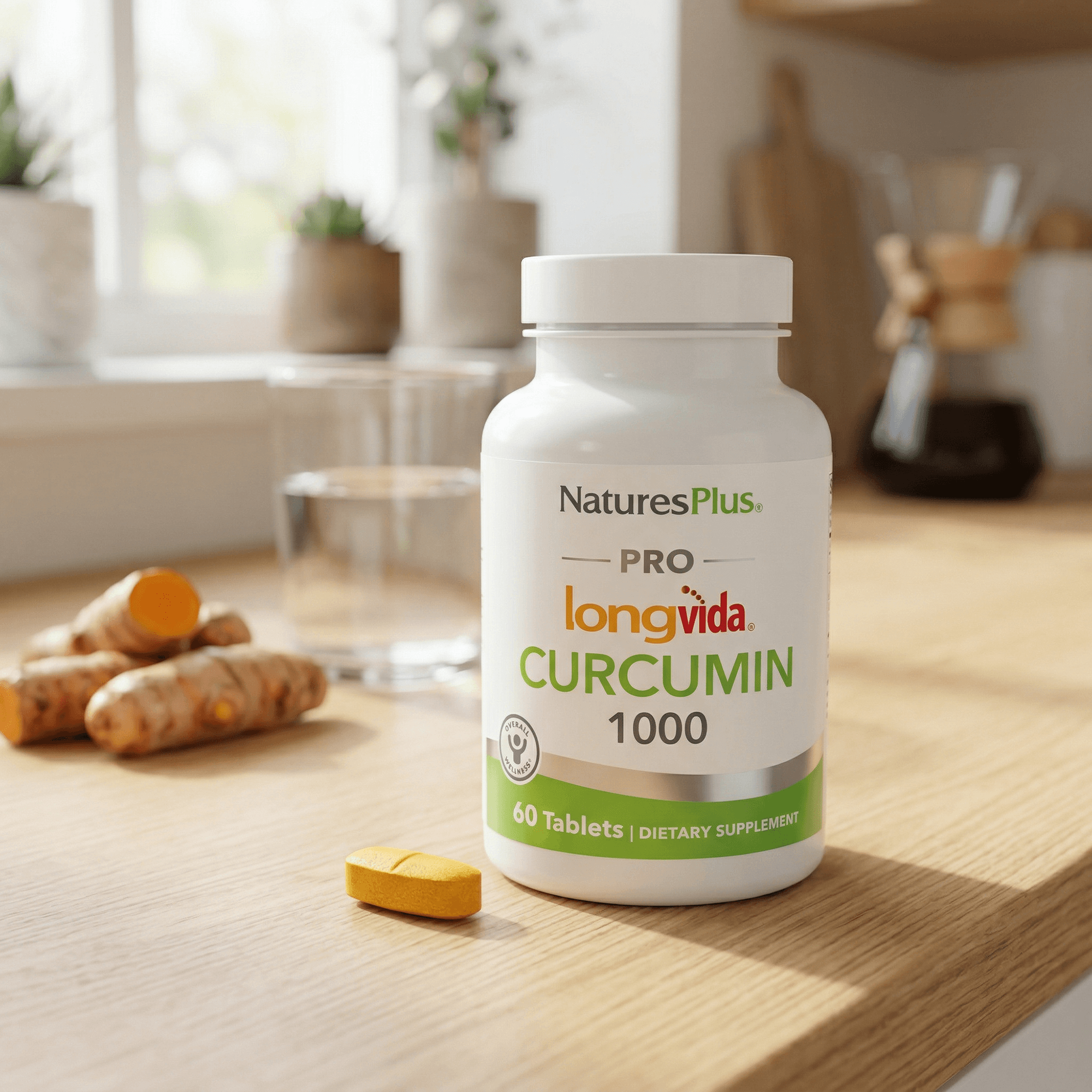 NaturesPlus PRO Curcumin Longvida® 1000 MG Tablets - 60 Count