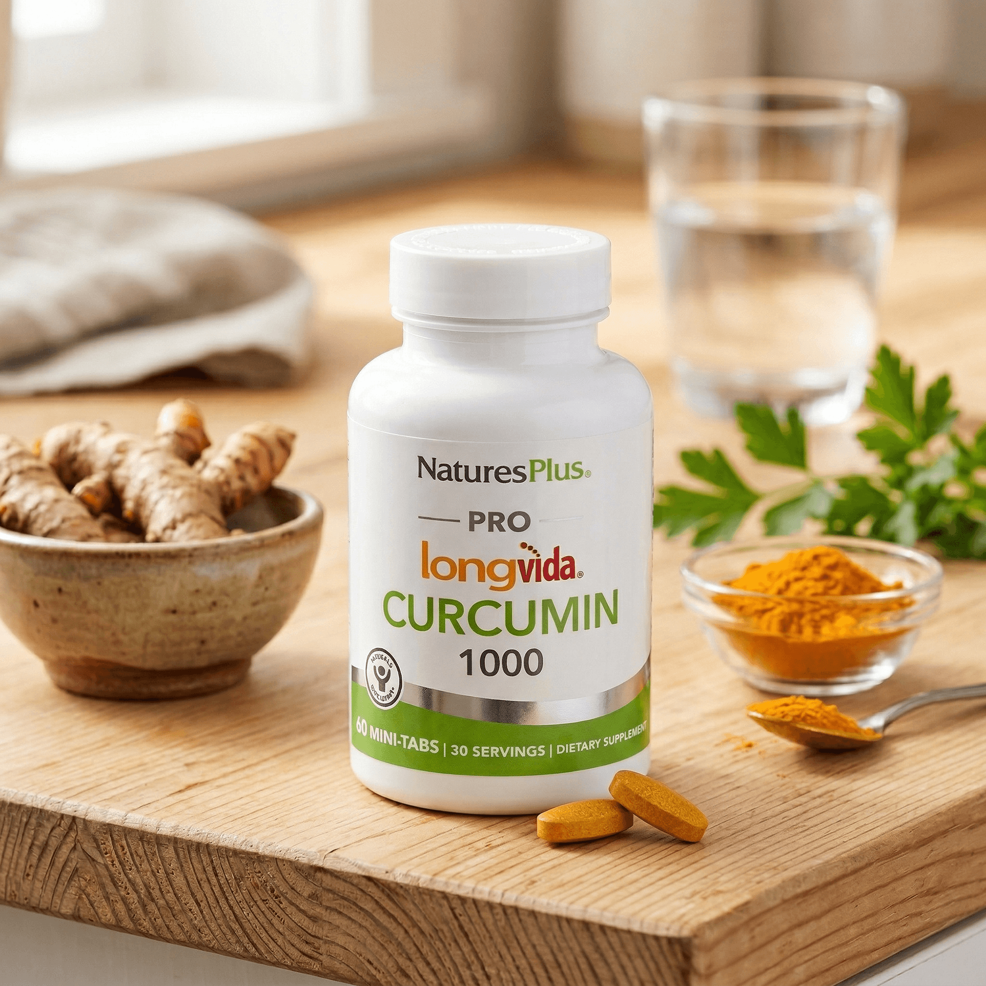 NaturesPlus PRO Curcumin Longvida® 1000 MG Mini-Tabs - 60 Count