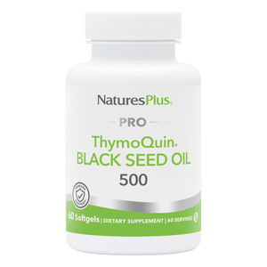 NaturesPlus PRO ThymoQuin® Black Seed Oil 500 MG Softgels - 60 Count