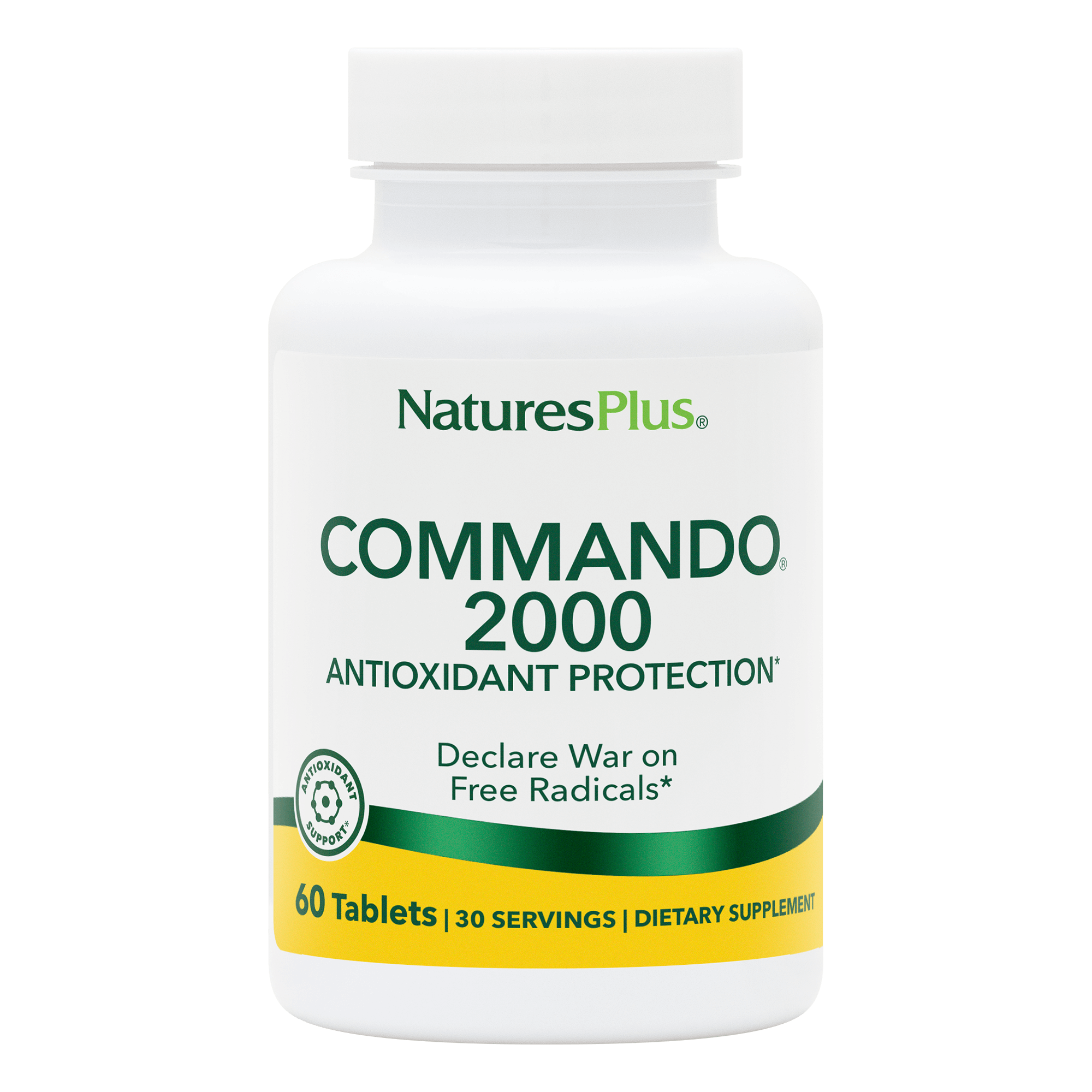 Commando® 2000 Antioxidant Protection Tablets - 60 Count