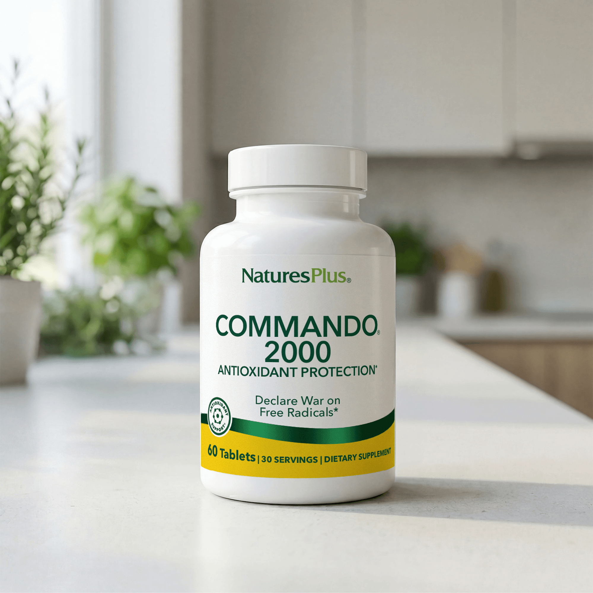Commando® 2000 Antioxidant Protection Tablets - 60 Count