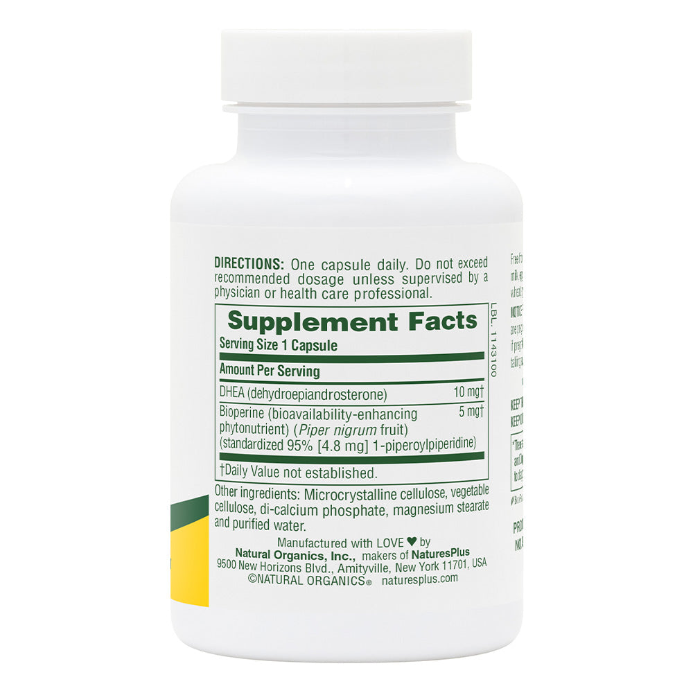 product image of DHEA-10 Capsules containing 90 Count