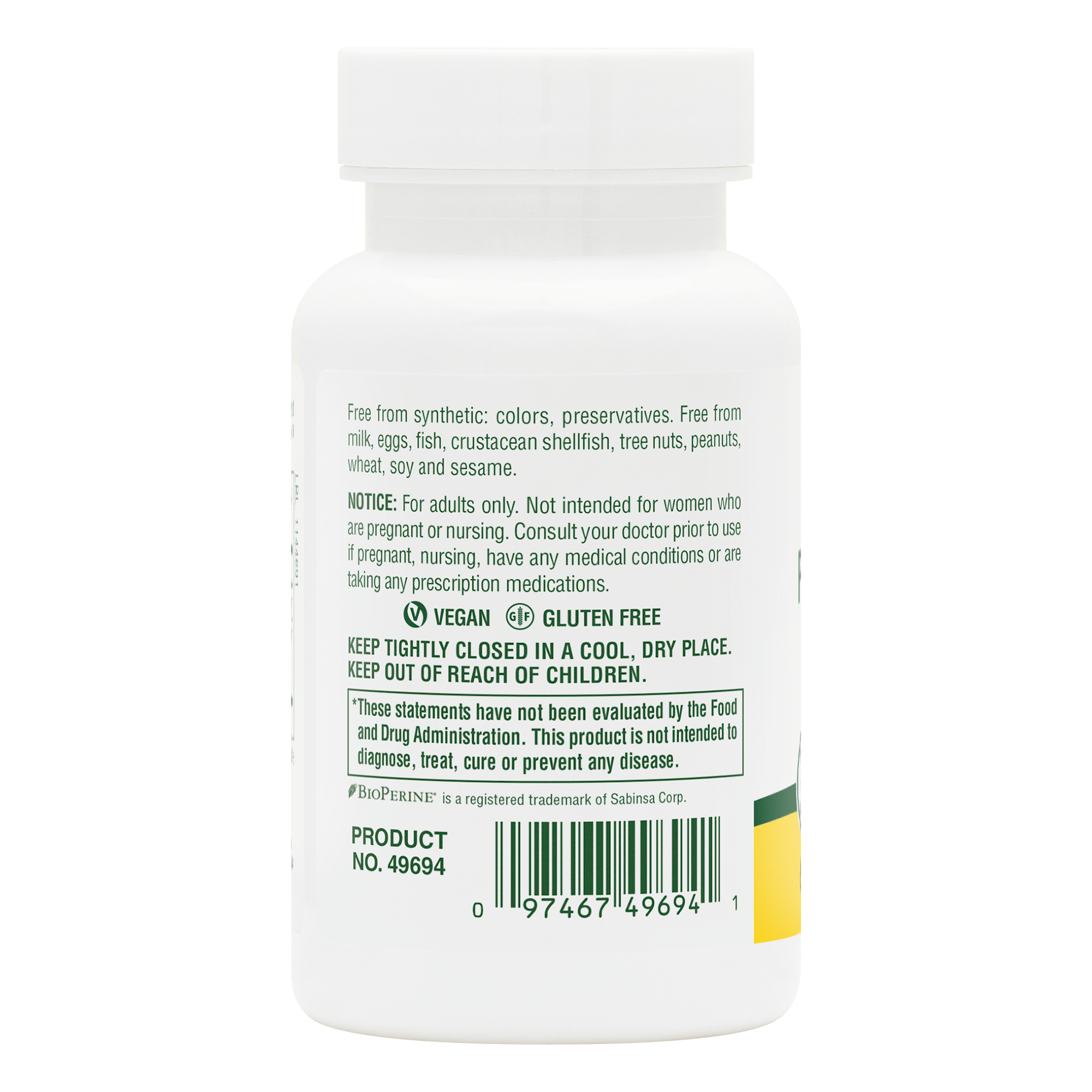 Ultra Pregnenolone Capsules - 60 Count