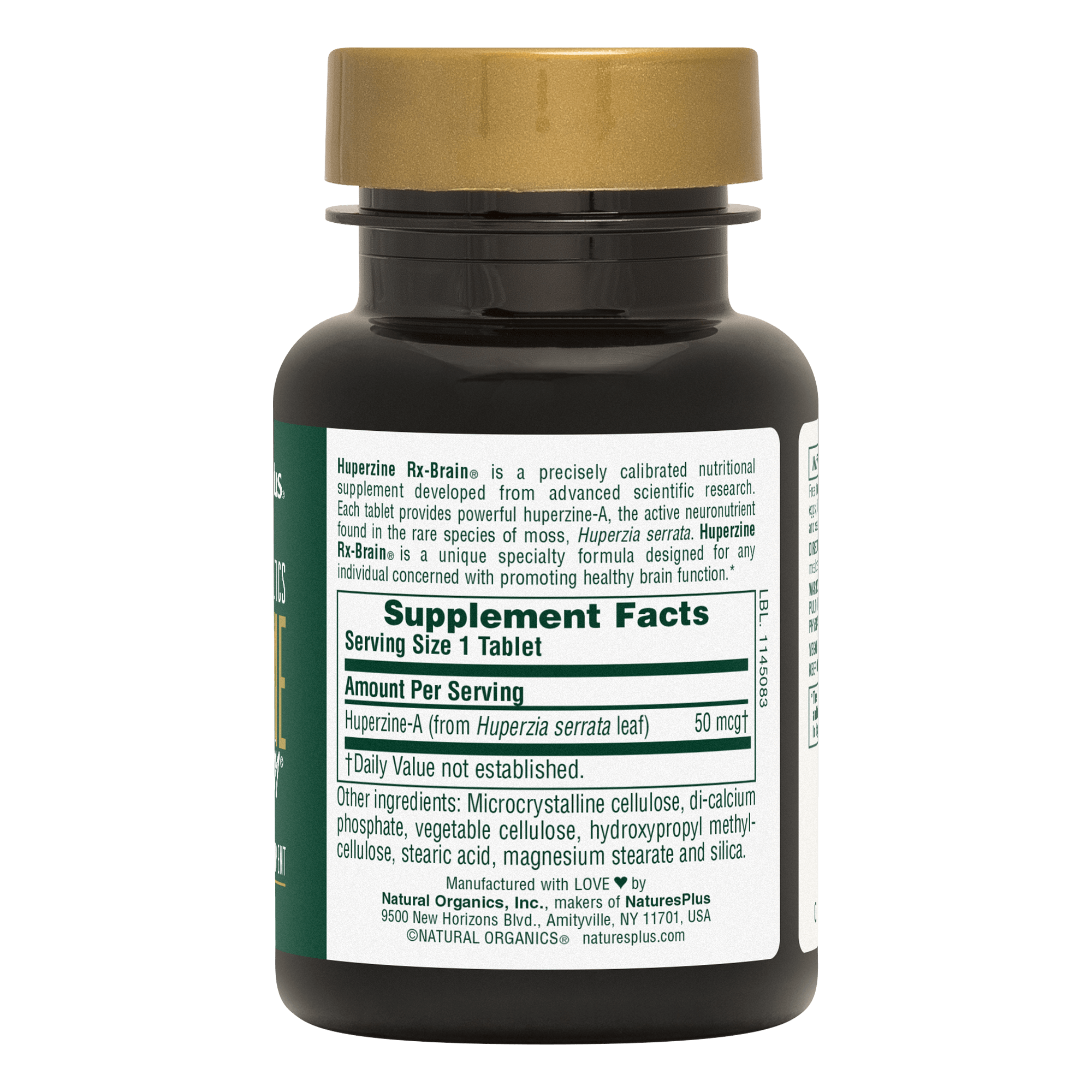 Huperzine Rx-Brain® Tablets - 30 Count