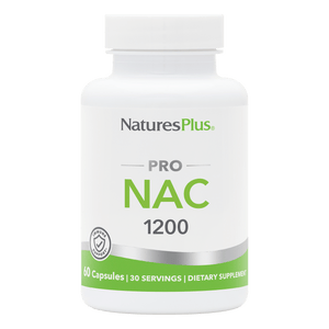 NaturesPlus PRO NAC 1200 Capsules - 60 Count