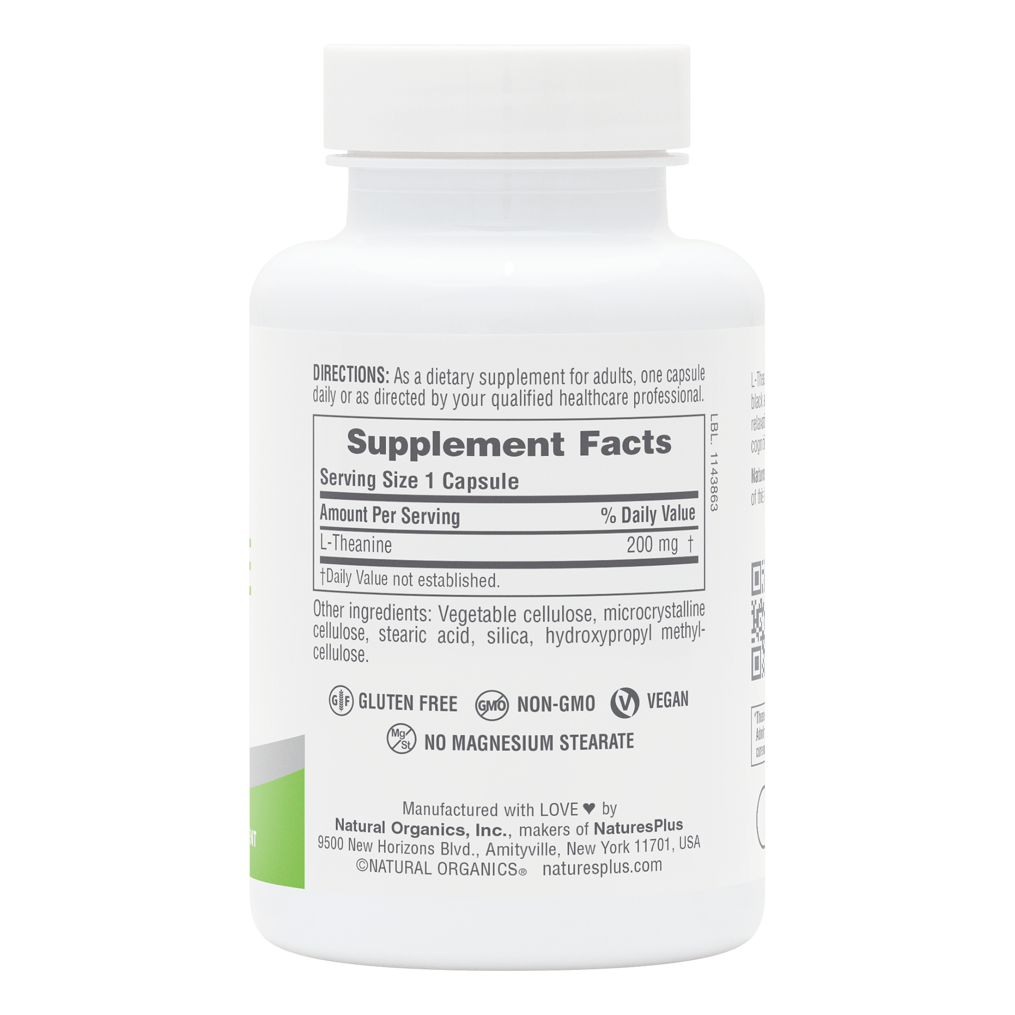 NaturesPlus PRO L-Theanine - 60 Count