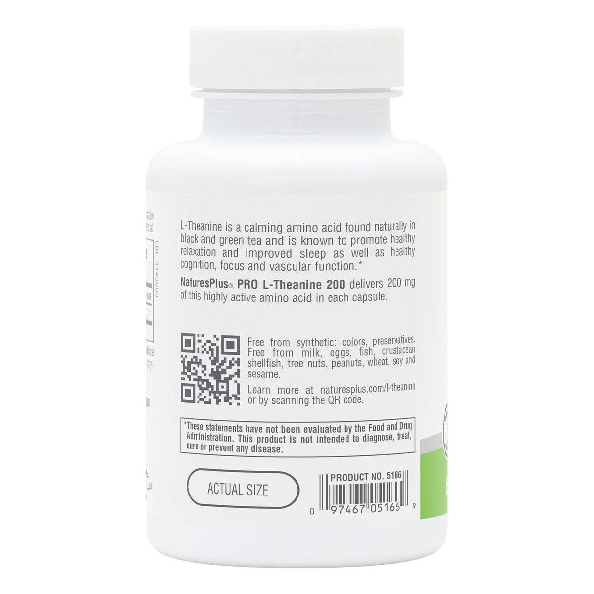 product image of NaturesPlus PRO L-Theanine containing 60 Count