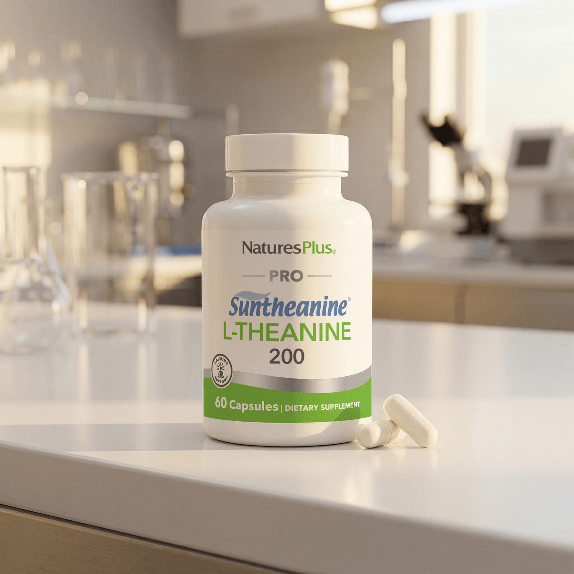 NaturesPlus PRO Suntheanine® L-Theanine 200 - 60 Count