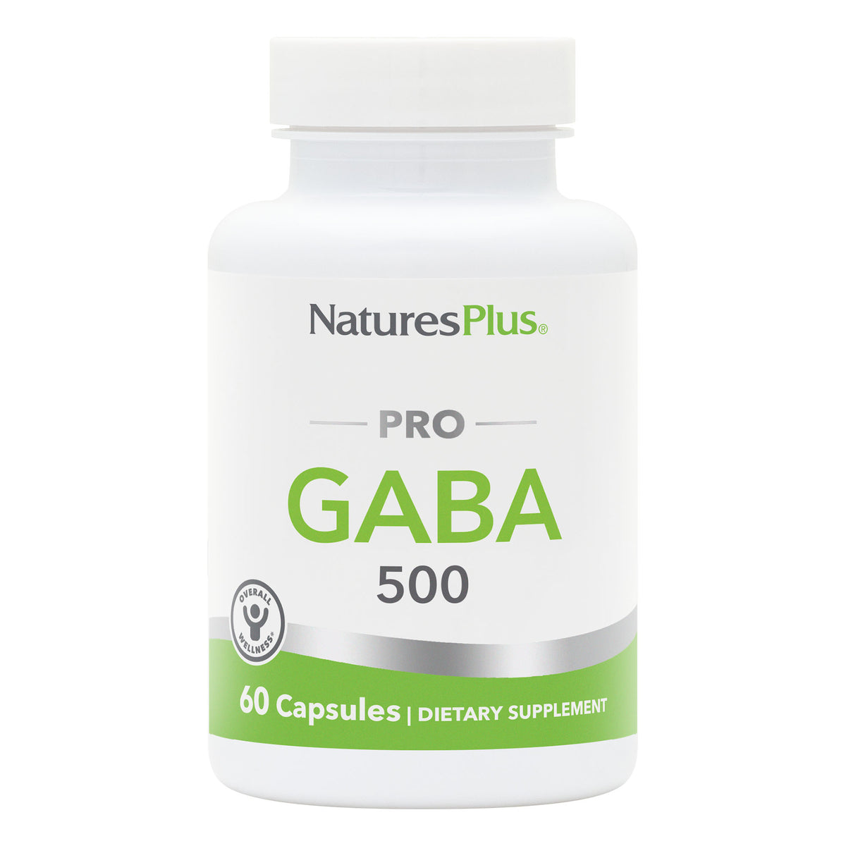 product image of NaturesPlus PRO GABA 500 mg Capsule containing 60 Count