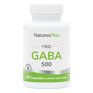 NaturesPlus PRO GABA 500 mg Capsule - 60 Count