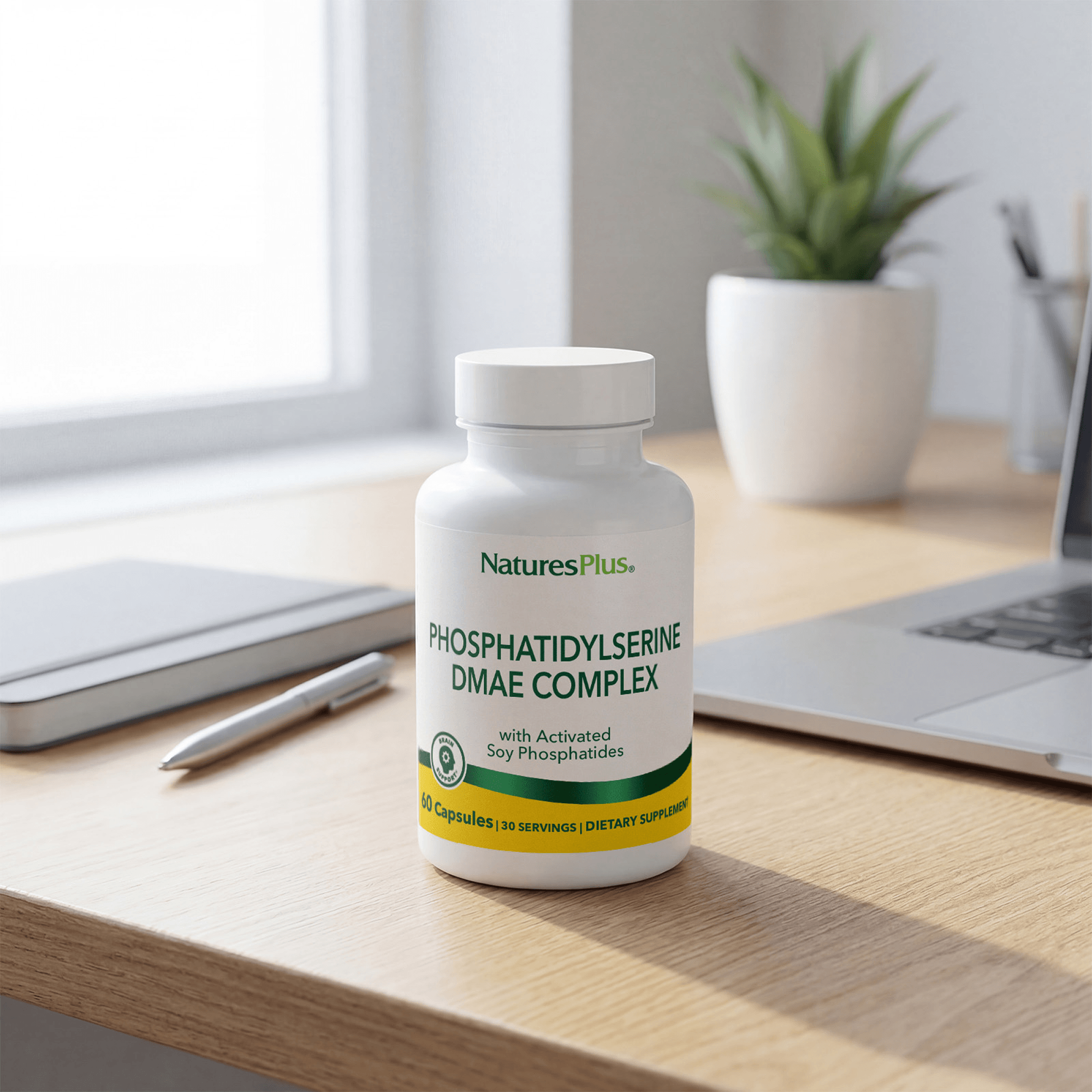 Phosphatidylserine/DMAE Complex Capsules - 60 Count