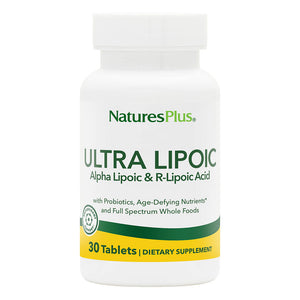 Frontal product image of Ultra Lipoic™ Bi-Layered Tablets containing 30 Count