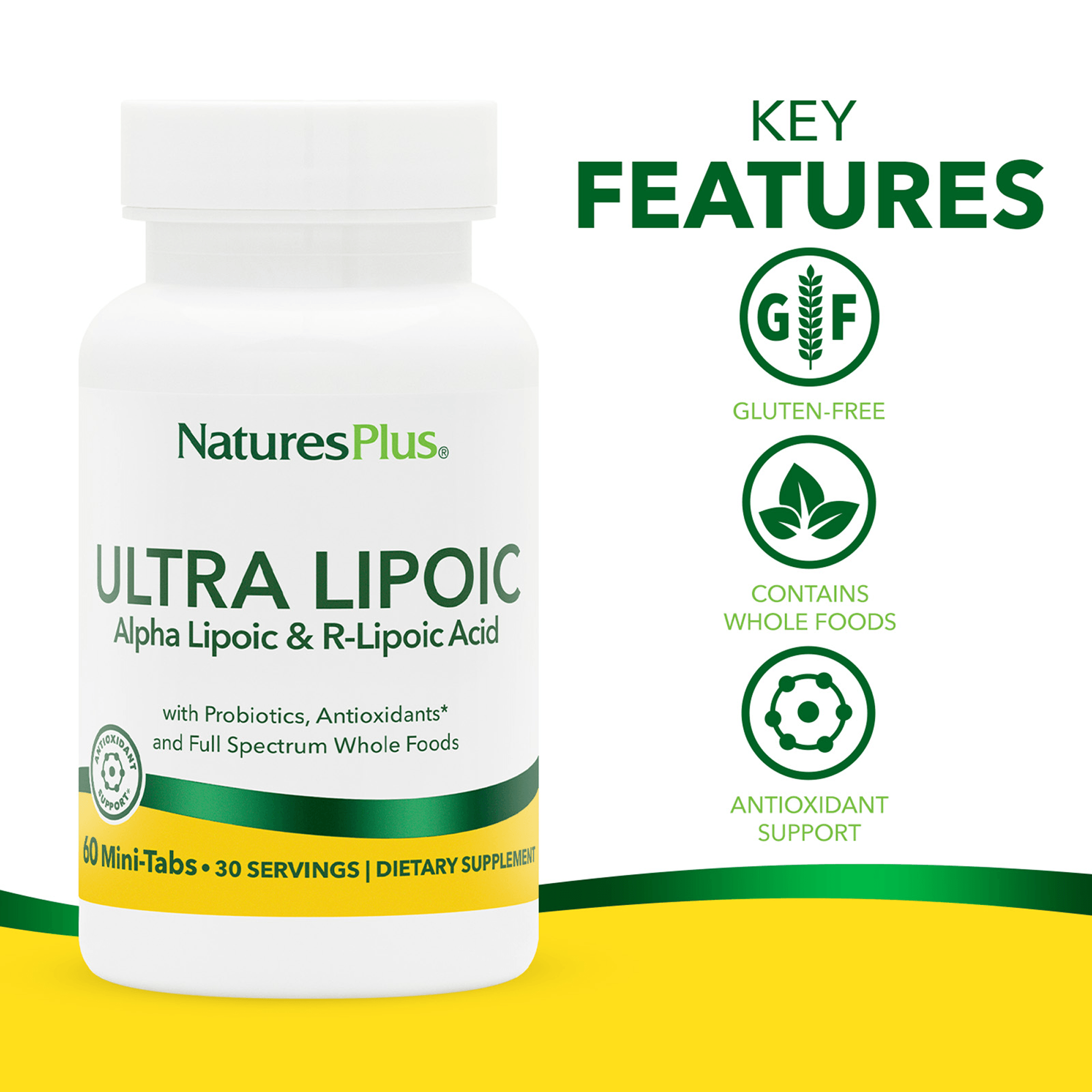 Ultra Lipoic™ Bi-Layered Mini-Tabs - 60 Count