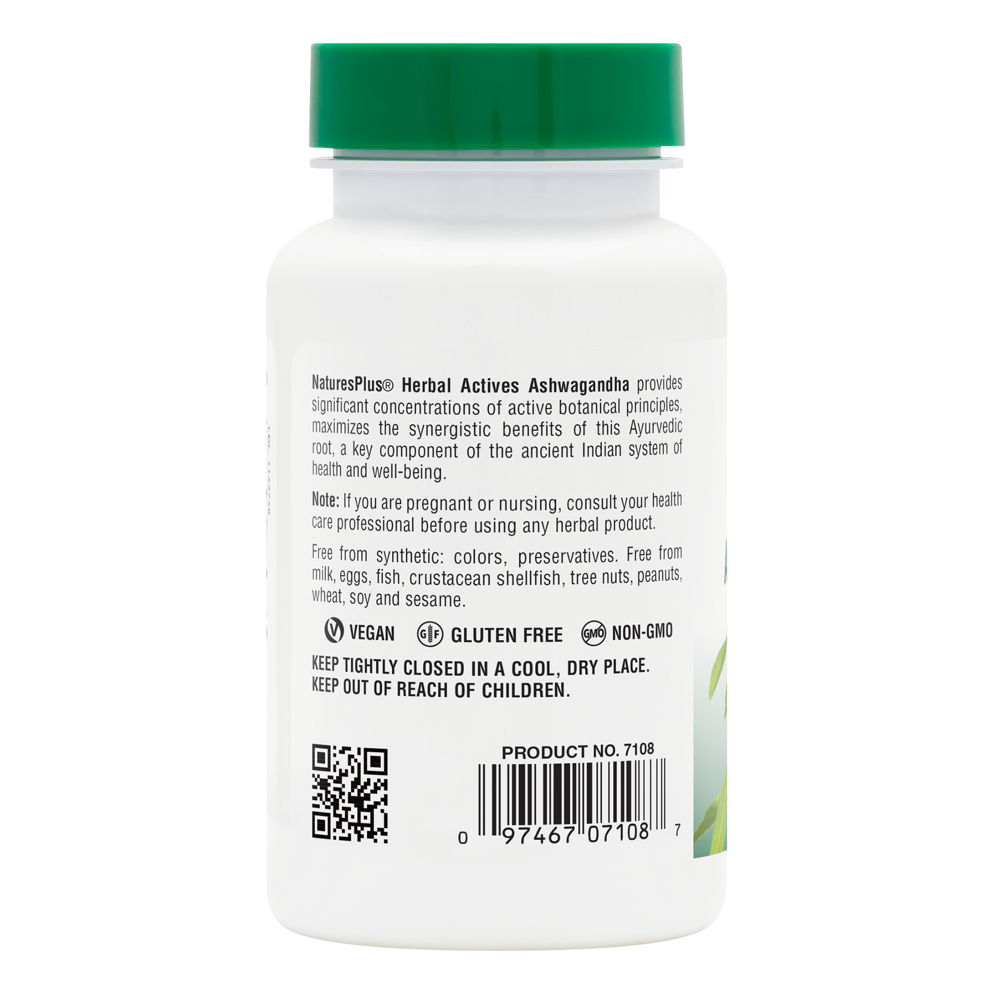Herbal Actives® Ashwagandha Capsules - 60 Count